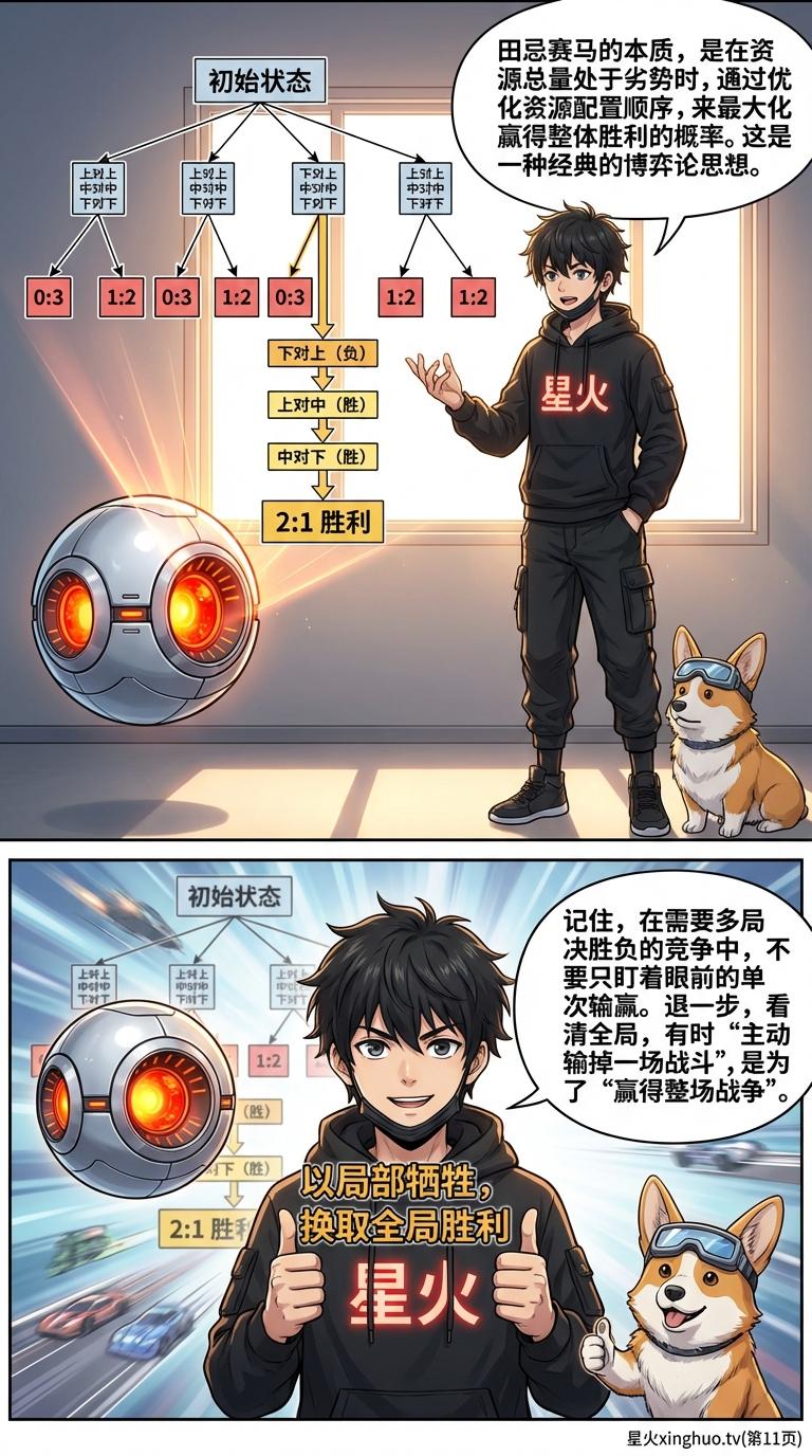 田忌赛马策略详解：数学原理、历史典故与练习题 | 优化策略教学 - 第 11 页