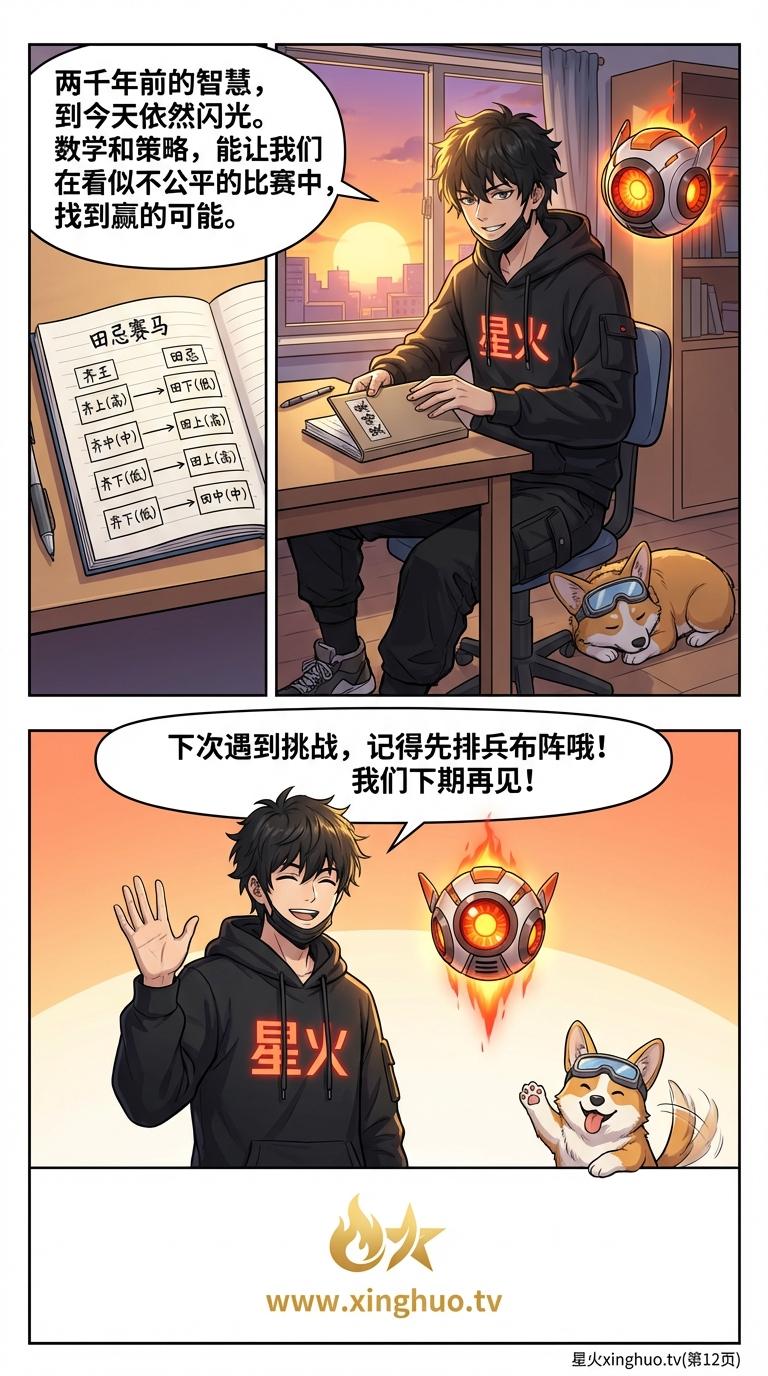 田忌赛马策略详解：数学原理、历史典故与练习题 | 优化策略教学 - 第 12 页