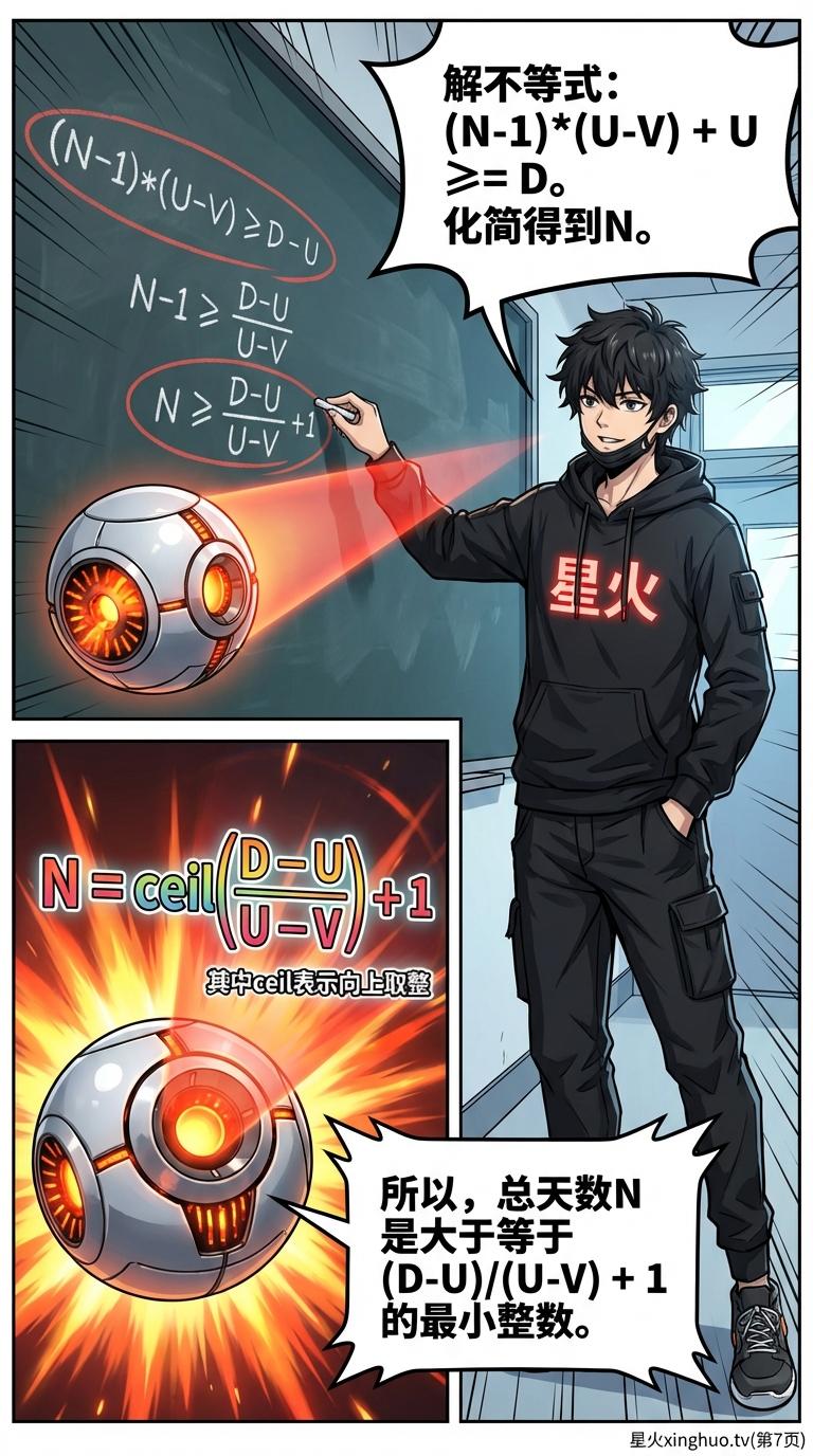 蜗牛爬井问题详解：最后一天不滑的解题关键与逆向思维方法 | 小学数学应用题 - 第 7 页