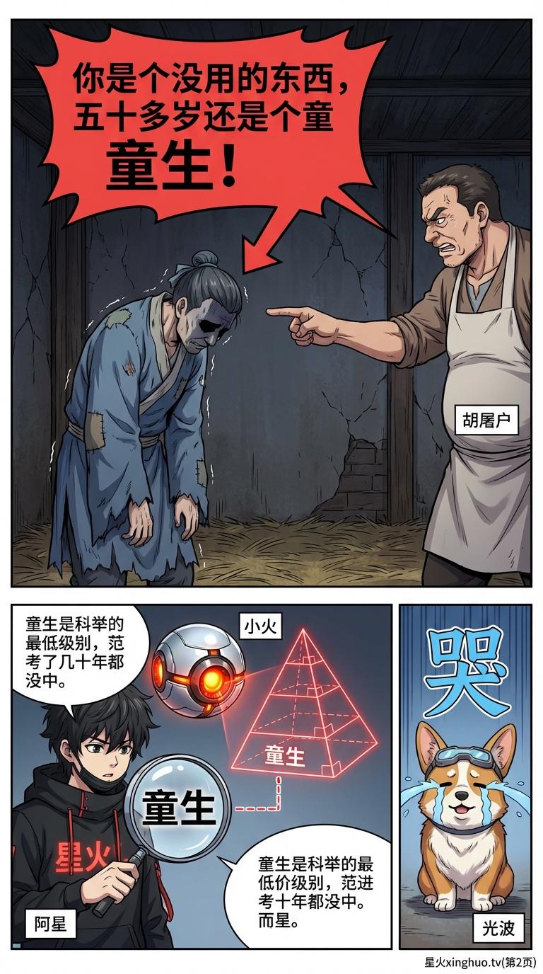 范进中举人物分析：科举制度下的悲剧命运解读 | 历史语文知识点 - 第 2 页