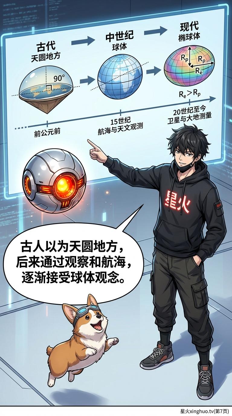 地球形状认知演变史：从天圆地方到球体的科学历程讲解 - 第 6 页