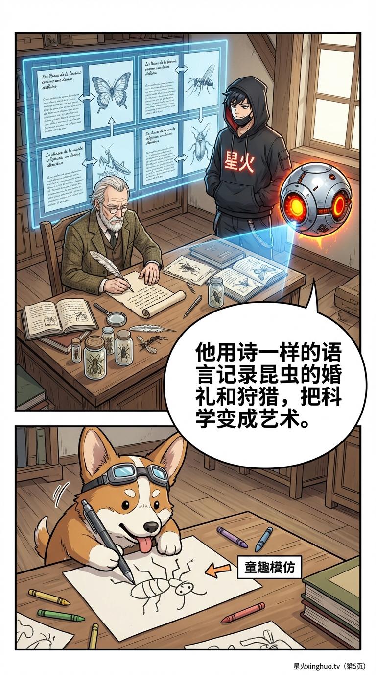 法布尔《昆虫记》导读：昆虫学入门与科学观察方法解析 - 第 5 页