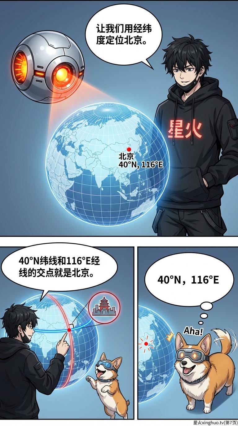 经纬网详解：地球坐标系与定位方法教学指南 - 第 7 页