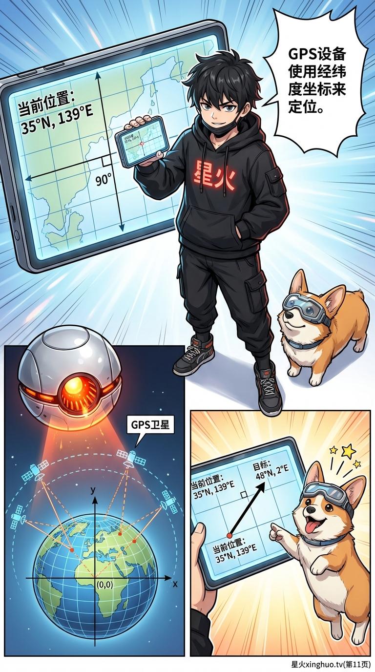 经纬网详解：地球坐标系与定位方法教学指南 - 第 11 页