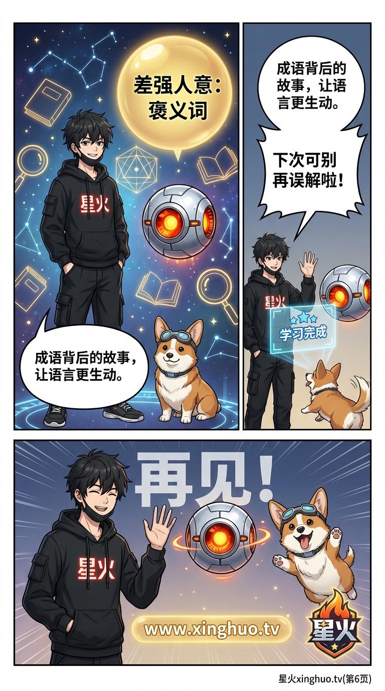 差强人意成语解析：常见误解与正确用法详解 | 语文知识 - 第 6 页