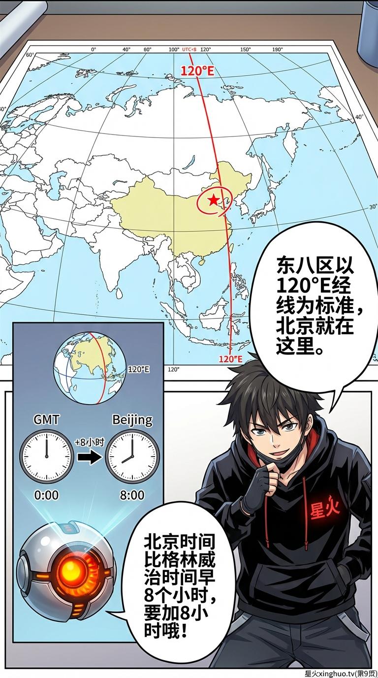 地球自转与昼夜交替原理详解：动态图解与科学解释 | 地理物理知识 - 第 9 页