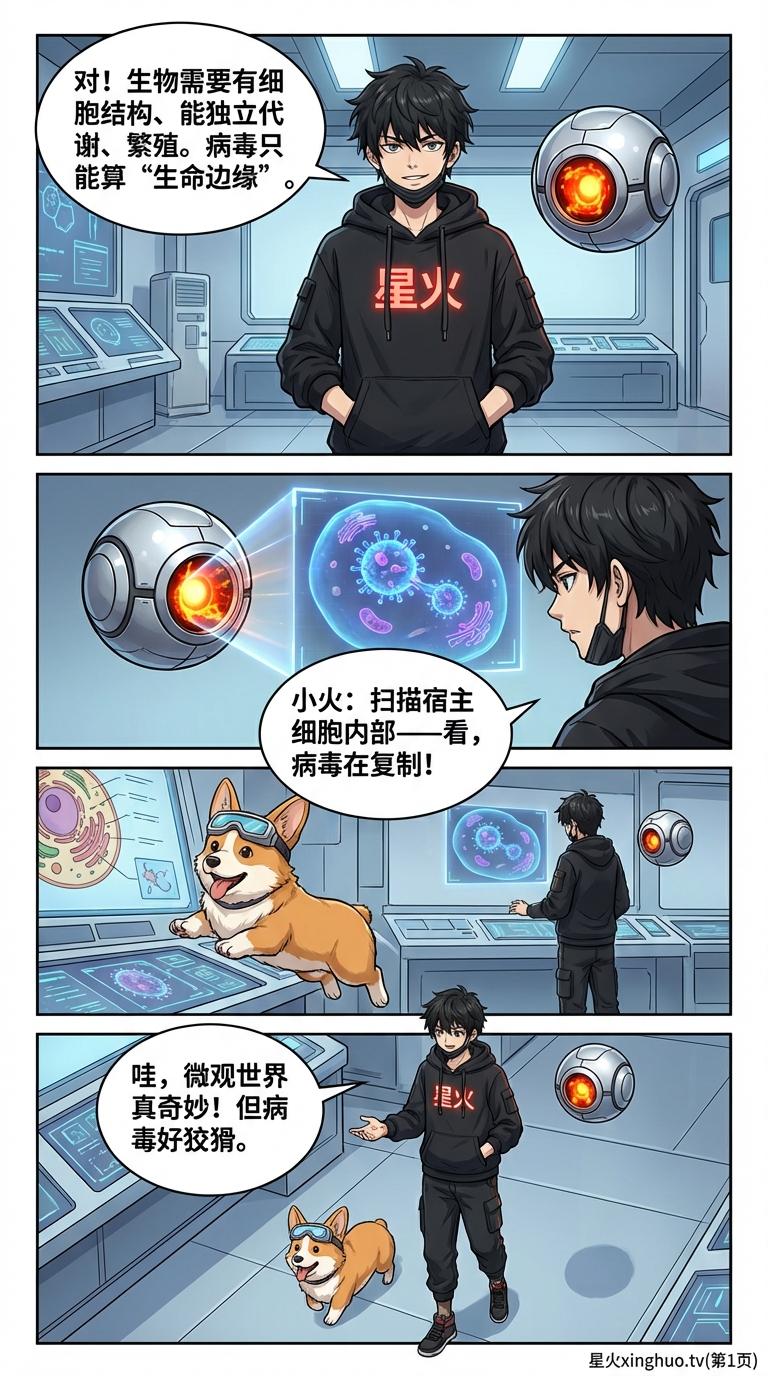 病毒为什么不是生物？解析无细胞结构的关键原因（附漫画图解） - 第 6 页