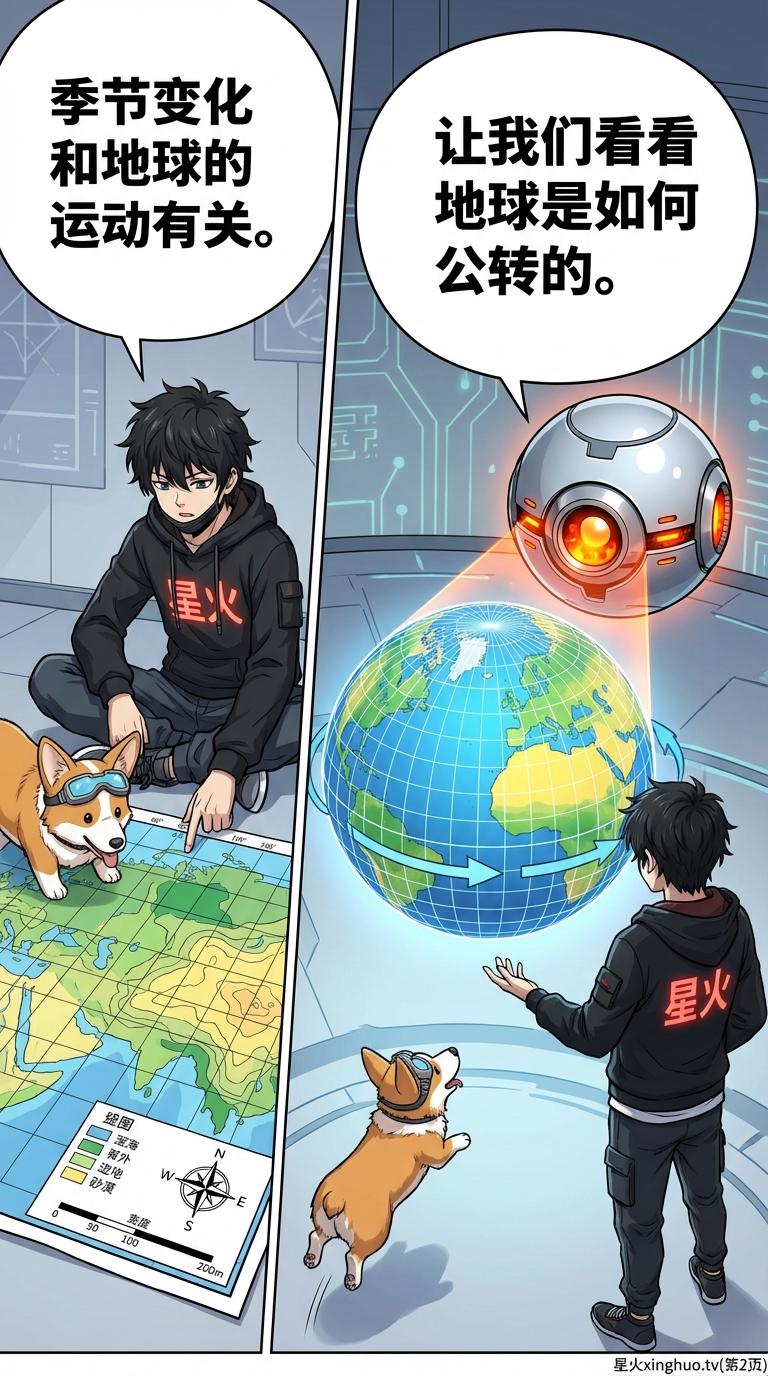 地球公转与四季形成原理详解：动态图解与科学解释 | 地理科普 - 第 2 页