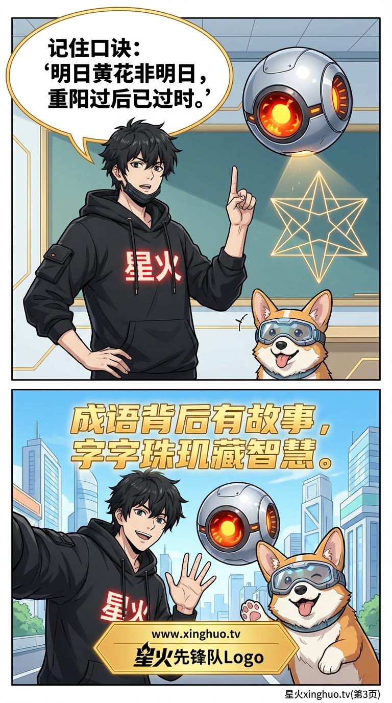 明日黄花成语解析：含义、典故、误用与正确例句 - 第 3 页