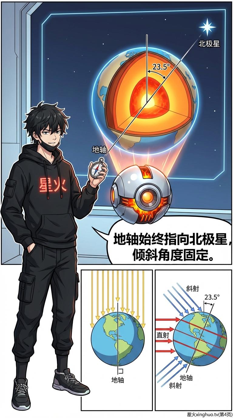 地球公转与四季形成原理详解：动态图解与科学解释 | 地理科普 - 第 4 页