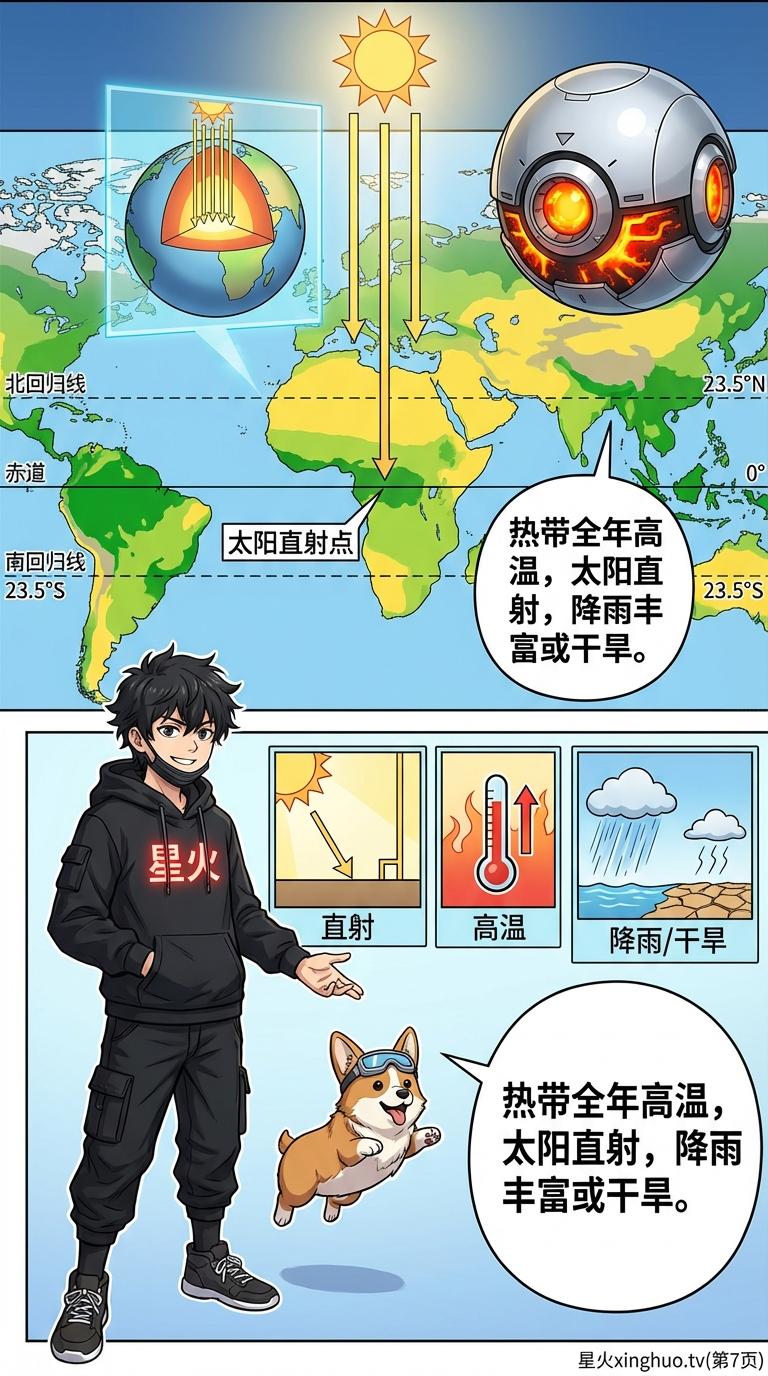 五带划分详解：热带、温带、寒带的气候特征与分界线 | 地理知识科普 - 第 7 页