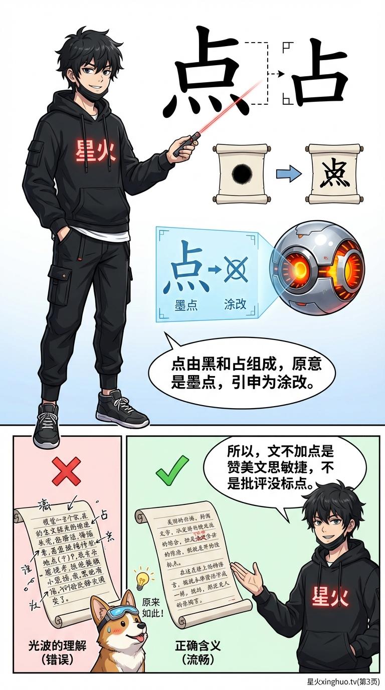 文不加点成语解释与一气呵成写作技巧教学指南 - 第 3 页