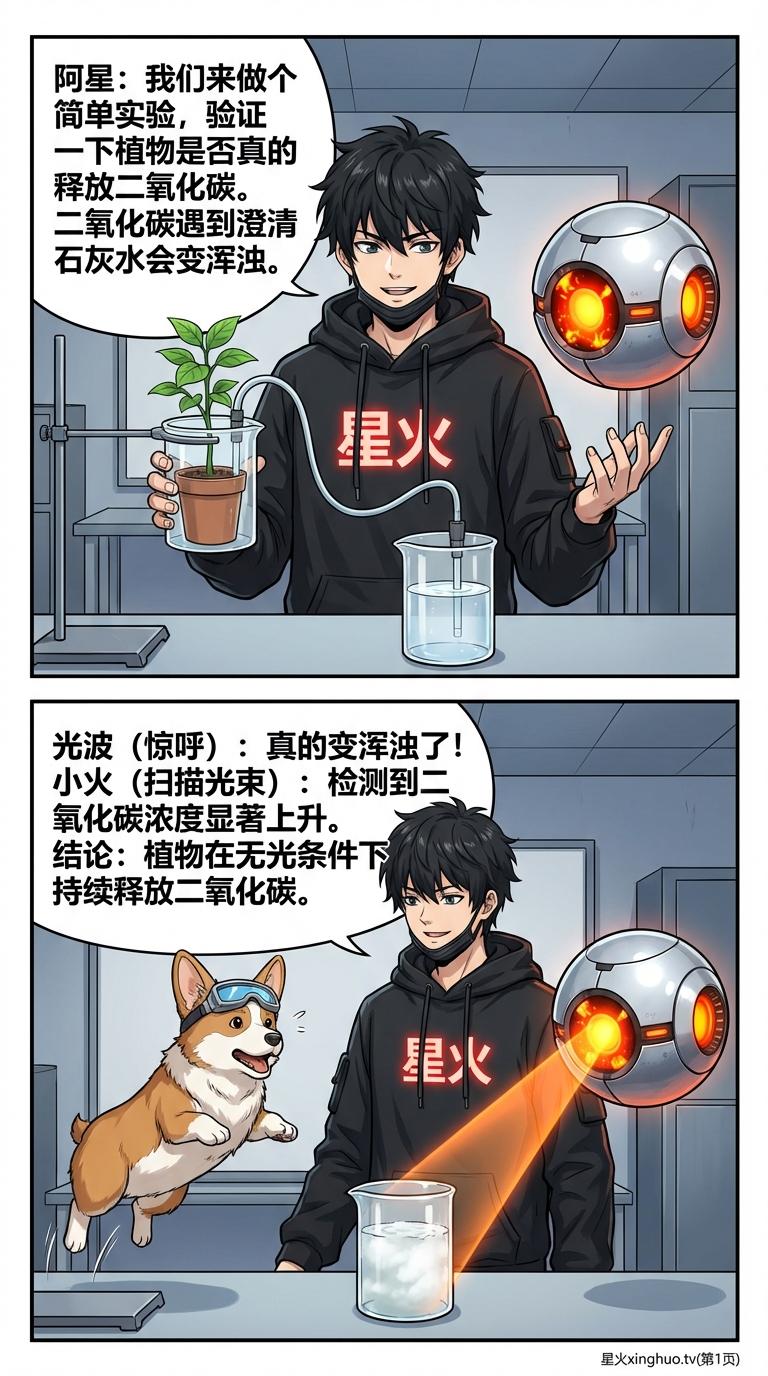 植物呼吸作用详解：过程、意义及其与光合作用的区别 | 漫画教学 - 第 6 页