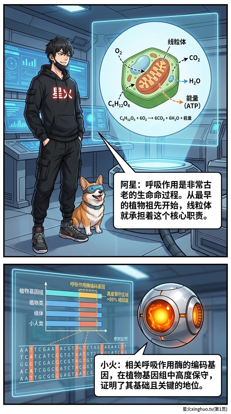 植物呼吸作用详解：过程、意义及其与光合作用的区别 | 漫画教学 - 第 9 页