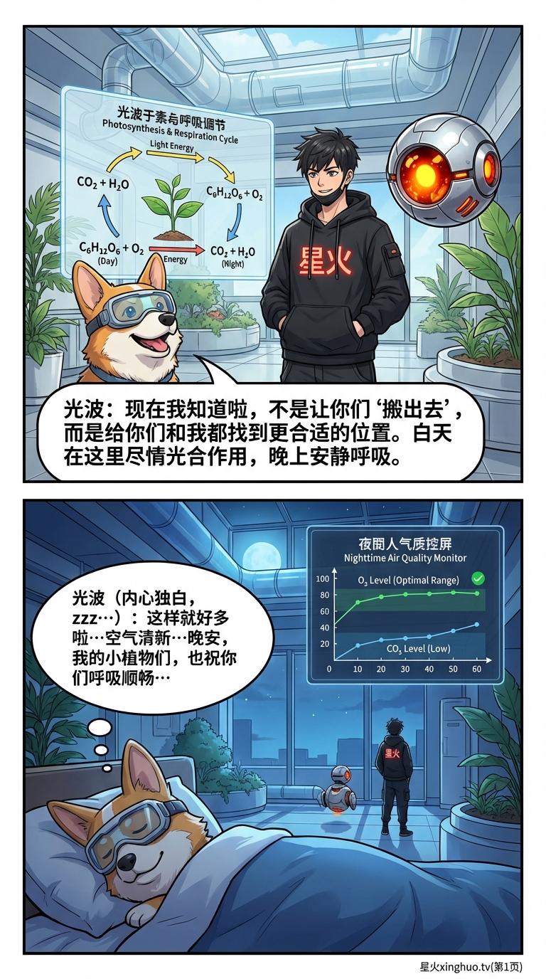 植物呼吸作用详解：过程、意义及其与光合作用的区别 | 漫画教学 - 第 13 页