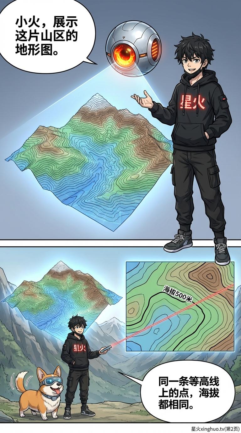 等高线地形图怎么看：核心知识点与读图技巧详解 - 第 2 页