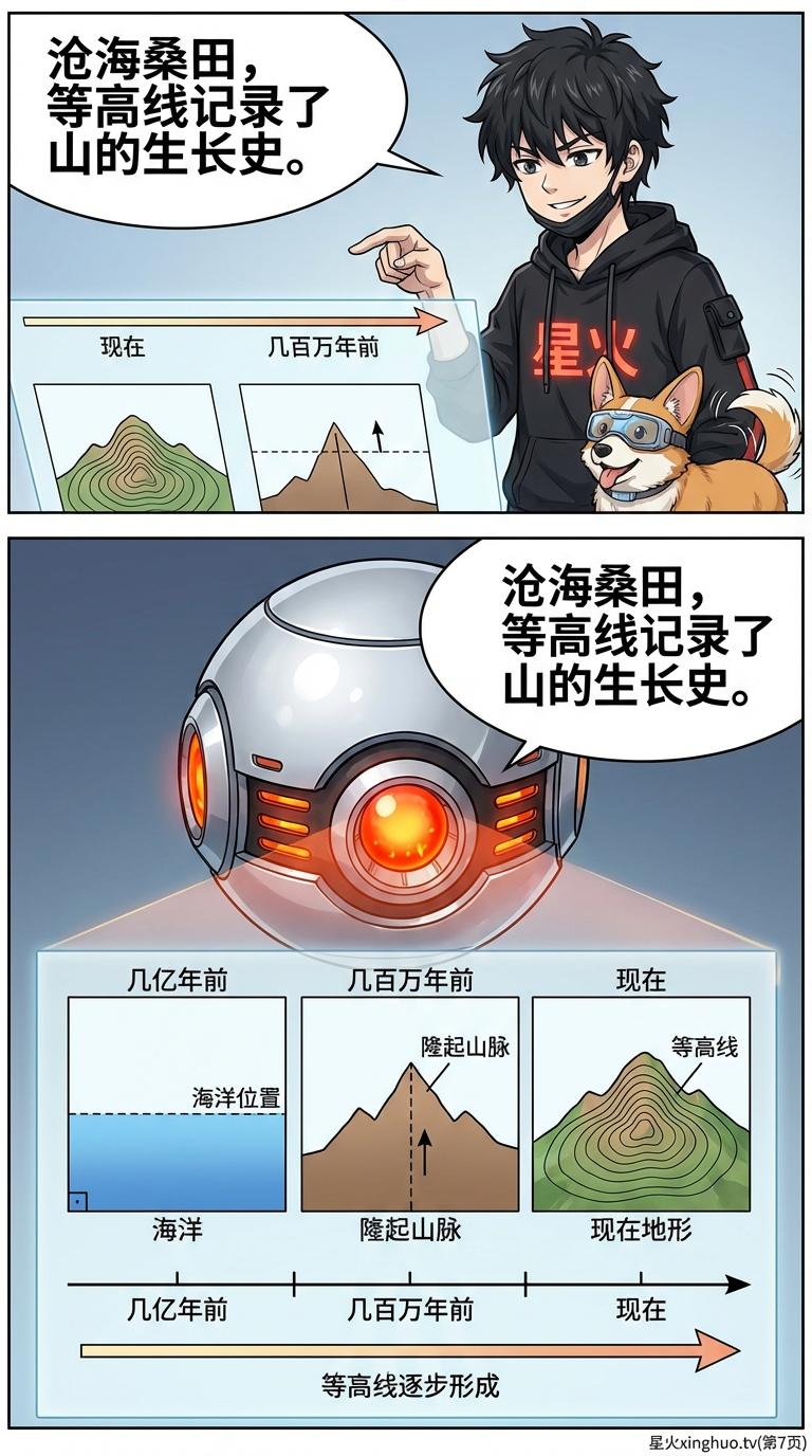 等高线地形图怎么看：核心知识点与读图技巧详解 - 第 7 页