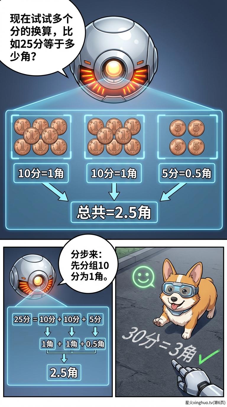 人民币的换算：角和分详解(含练习题与生活实例) | 小学数学辅导 - 第 6 页