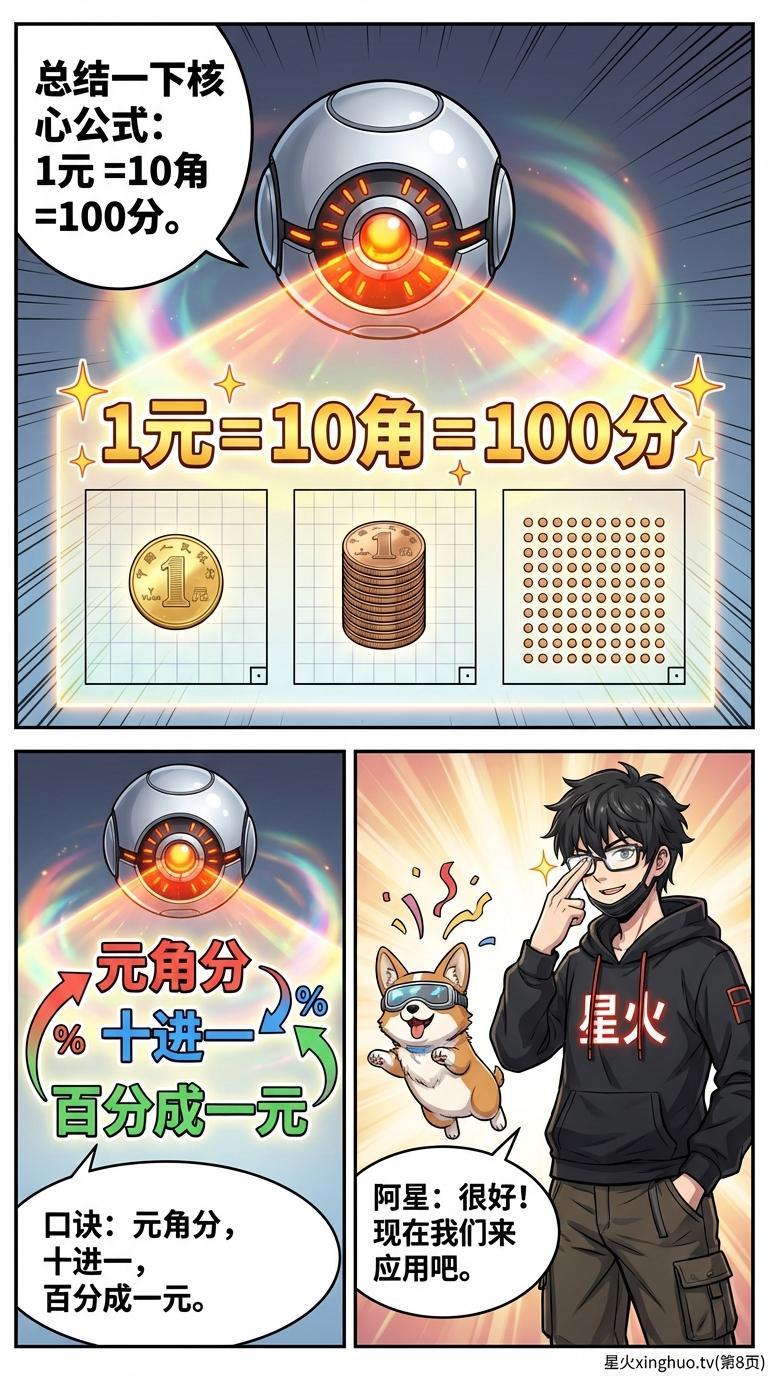 人民币的换算：角和分详解(含练习题与生活实例) | 小学数学辅导 - 第 8 页