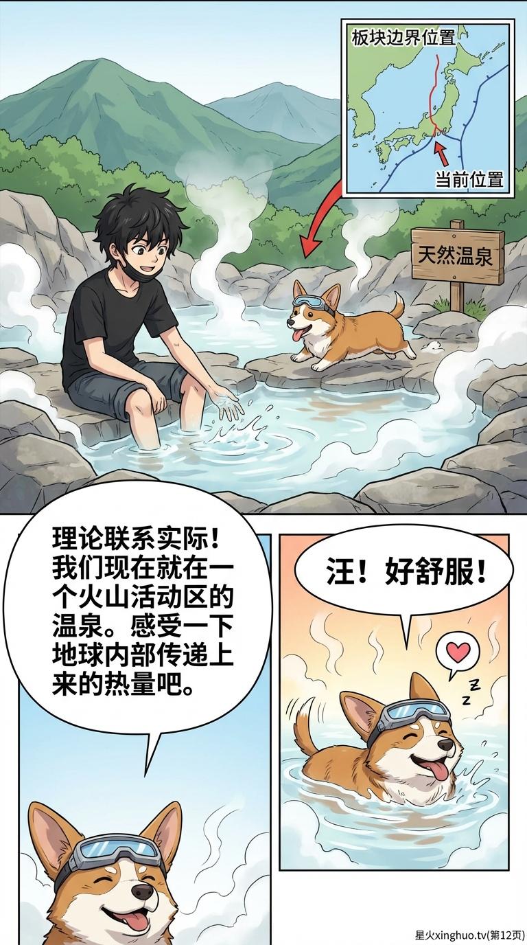 板块构造学说详解：大陆漂移与地壳运动原理（漫画教学） - 第 12 页