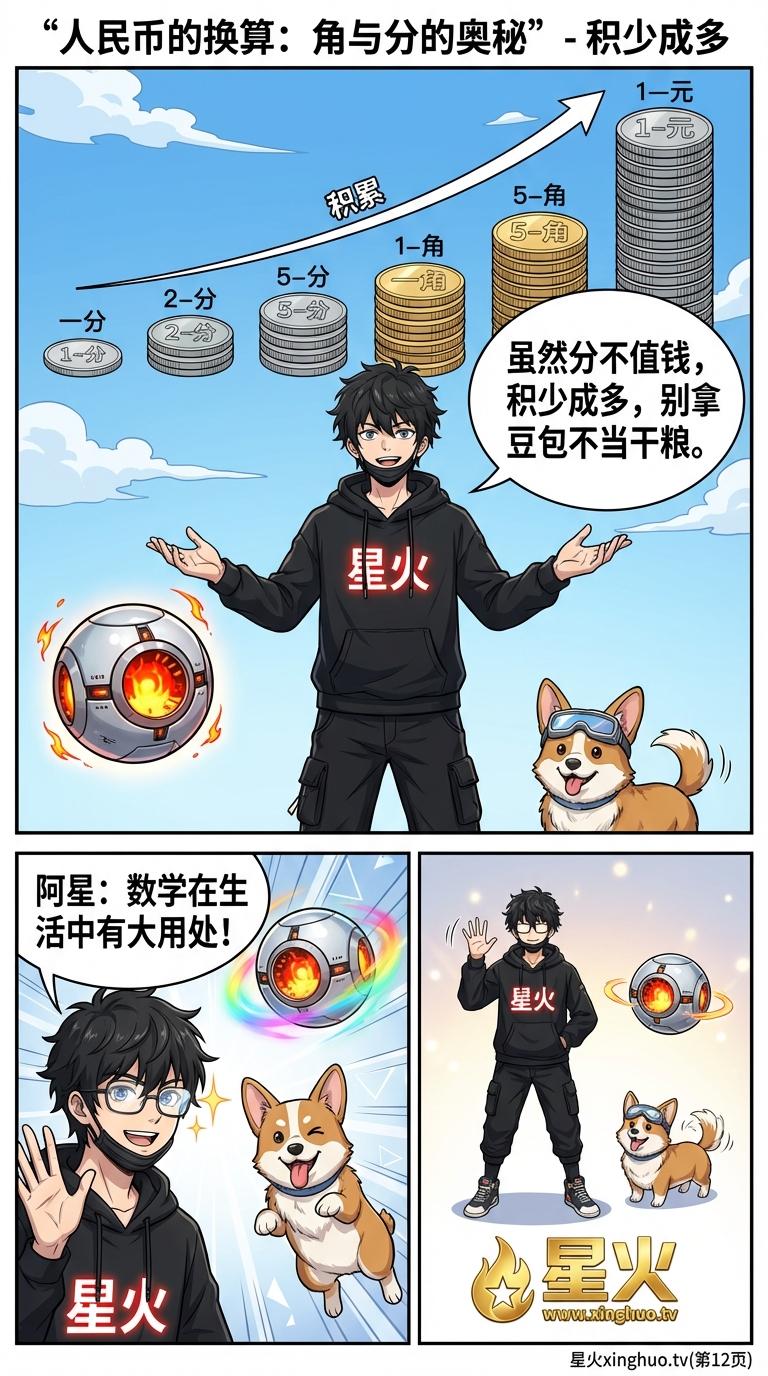 人民币的换算：角和分详解(含练习题与生活实例) | 小学数学辅导 - 第 12 页