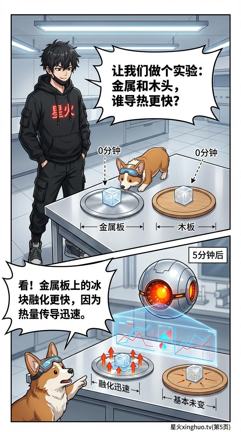 为什么金属摸起来凉？热传递与金属导热性原理详解 | 物理热学科普 - 第 5 页