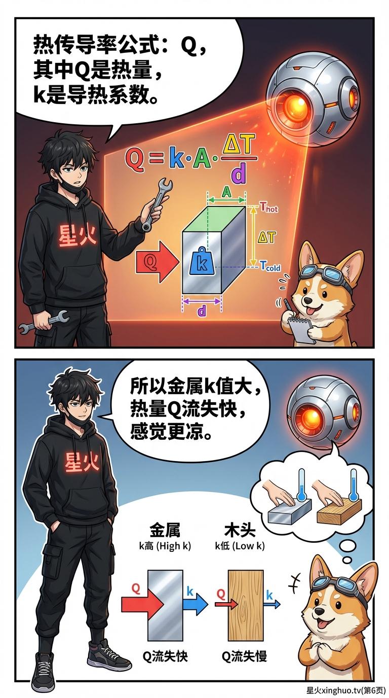 为什么金属摸起来凉？热传递与金属导热性原理详解 | 物理热学科普 - 第 6 页