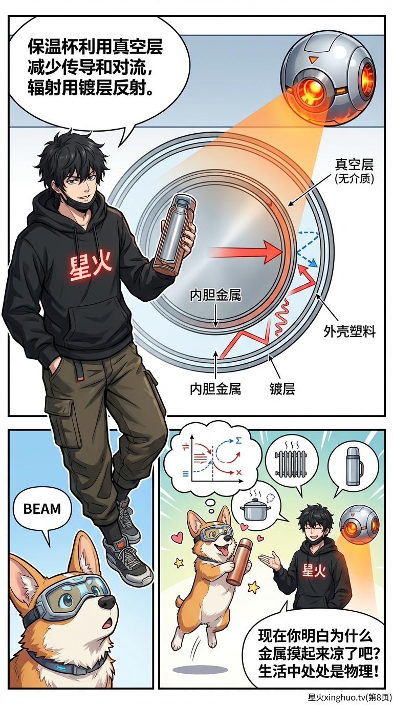 为什么金属摸起来凉？热传递与金属导热性原理详解 | 物理热学科普 - 第 8 页