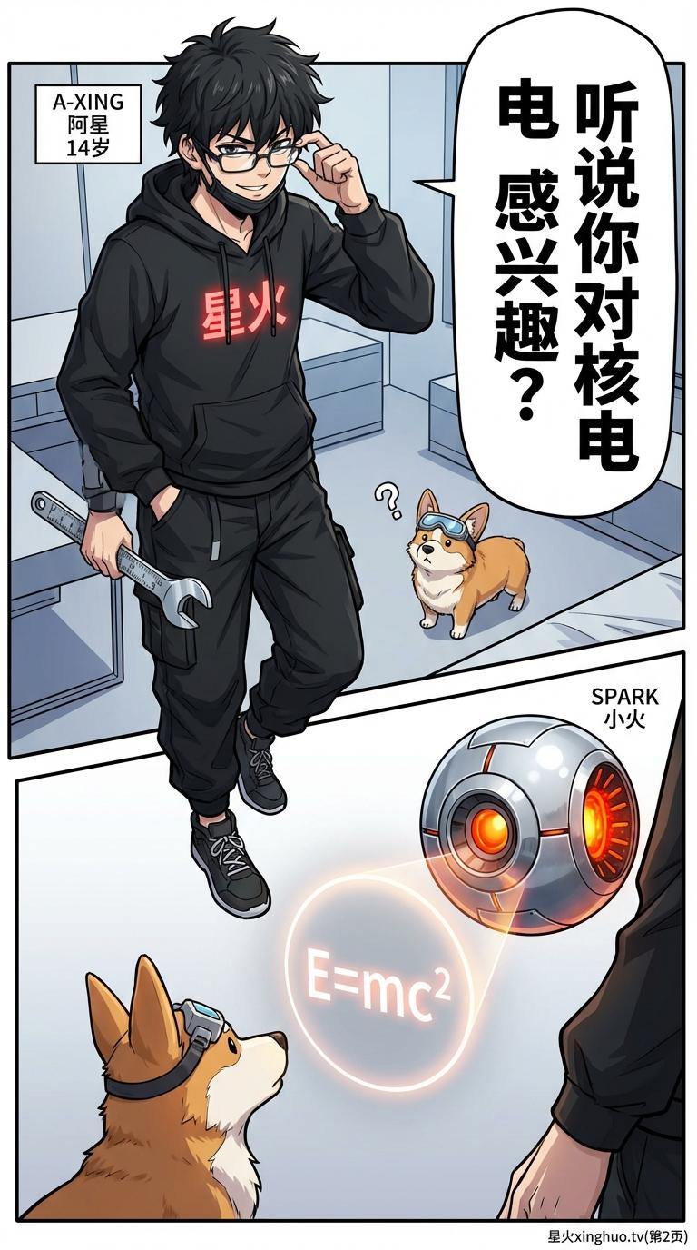 核能与质能方程详解：从爱因斯坦公式E=mc²到原子弹原理 | 漫画物理教学 - 第 2 页