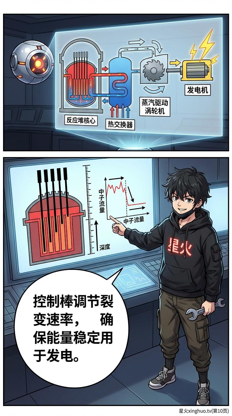 核能与质能方程详解：从爱因斯坦公式E=mc²到原子弹原理 | 漫画物理教学 - 第 10 页