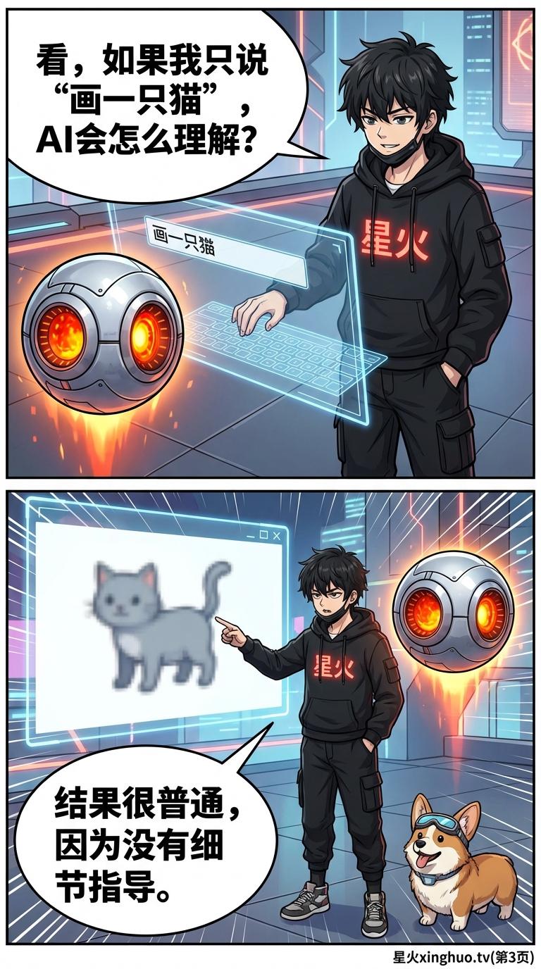 提示词工程入门指南：如何有效向AI下达指令 | 漫画教学 - 第 3 页