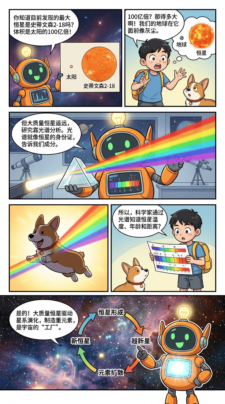 大质量恒星如何形成？漫画图解天体物理过程详解 | 前沿物理教学 - 第 8 页