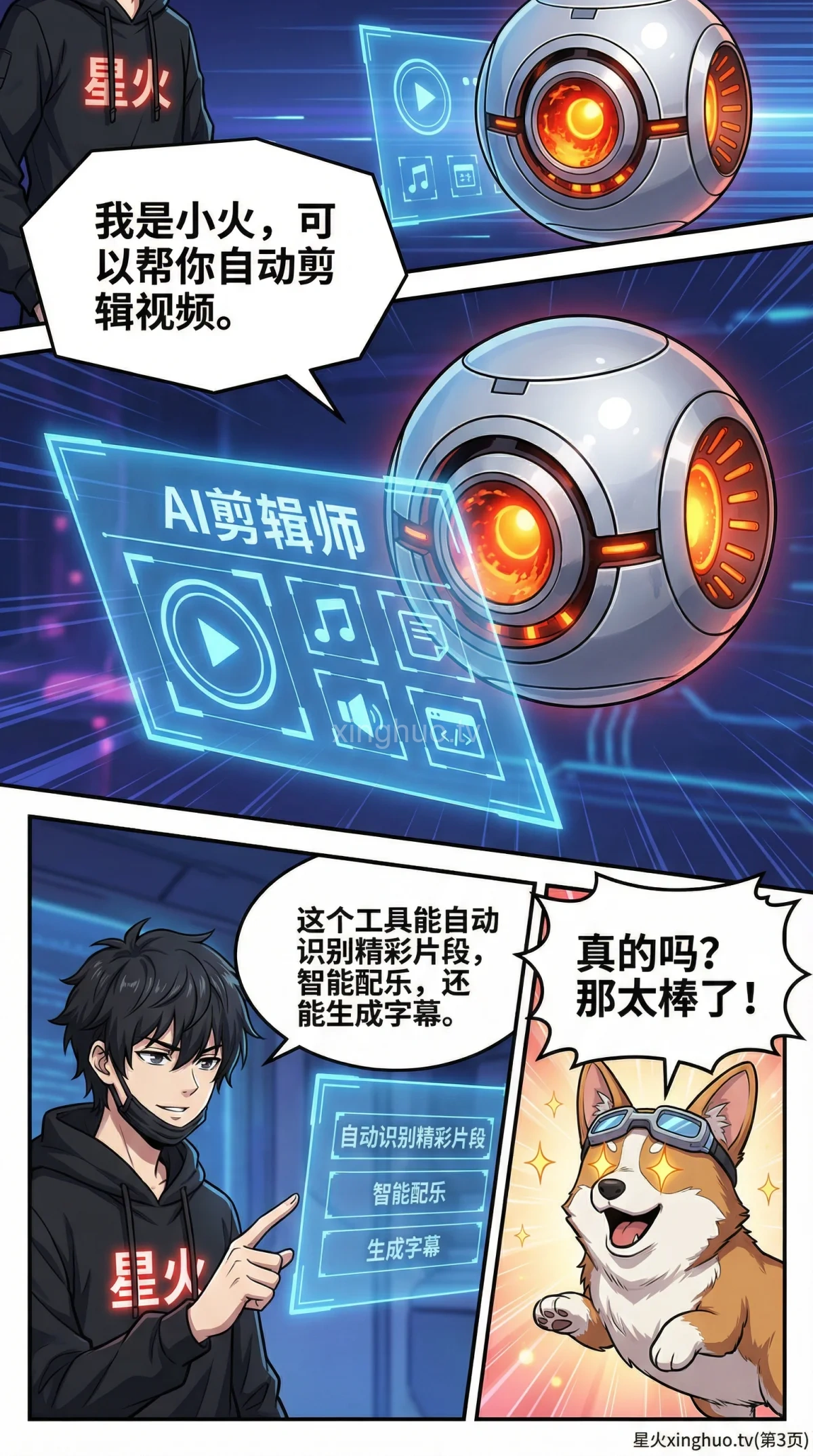 AI视频剪辑原理与自动化编辑流程详解 | 人工智能教学 - 第 3 页