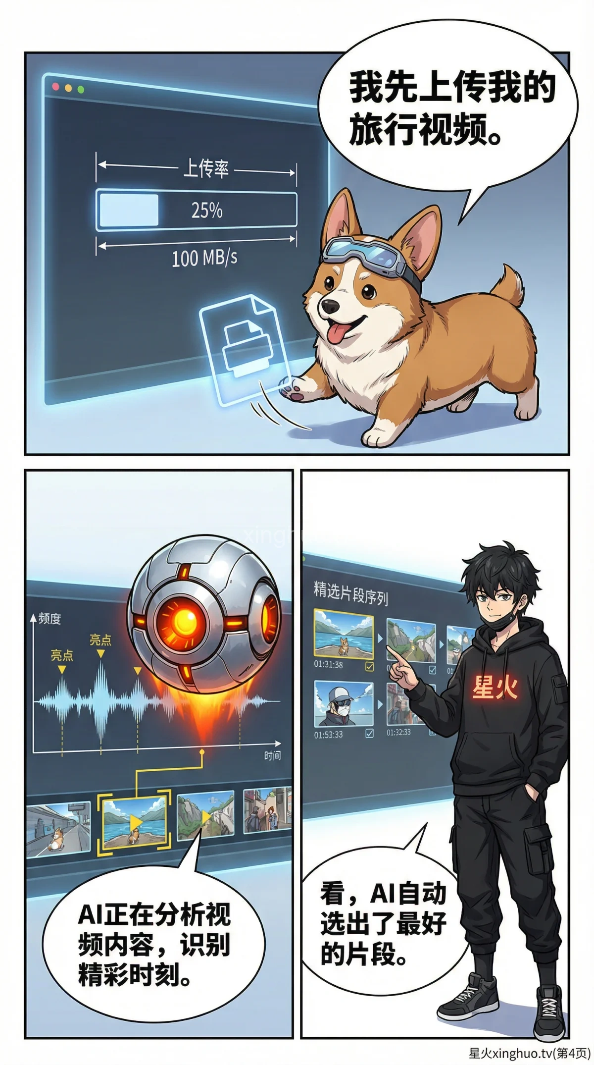 AI视频剪辑原理与自动化编辑流程详解 | 人工智能教学 - 第 4 页