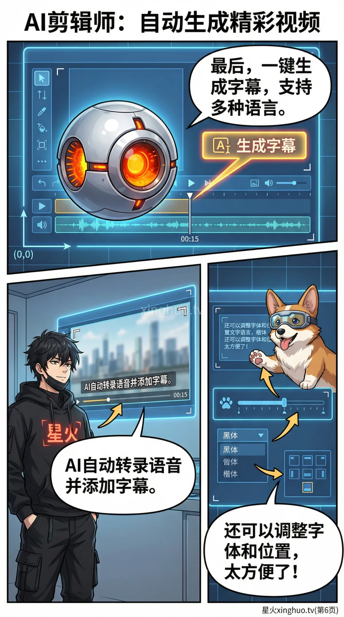 AI视频剪辑原理与自动化编辑流程详解 | 人工智能教学 - 第 6 页