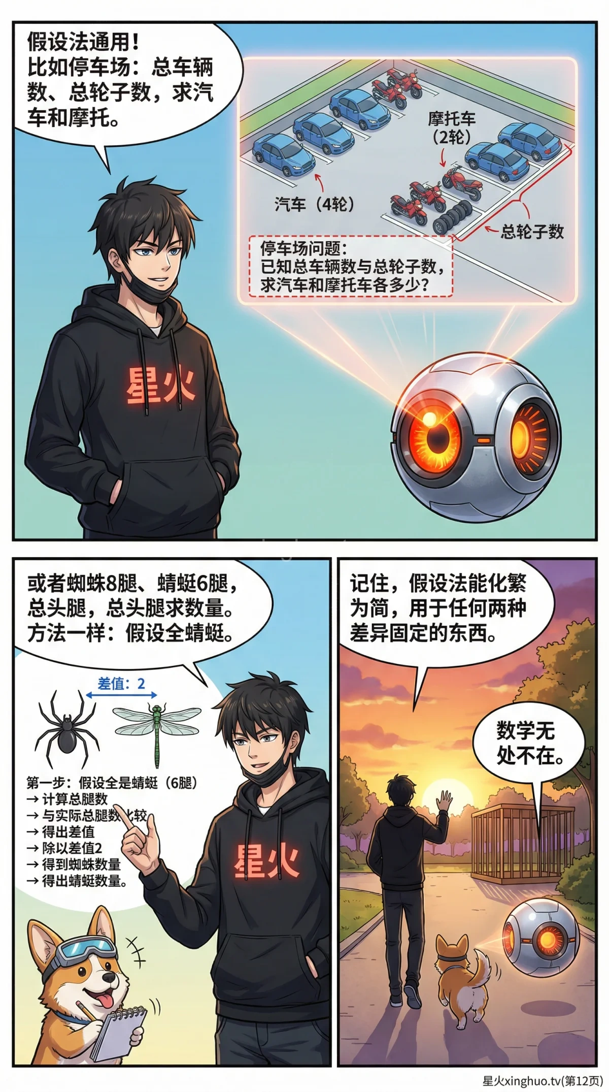 鸡兔同笼问题解法：假设法解题步骤详解与练习题 - 第 11 页