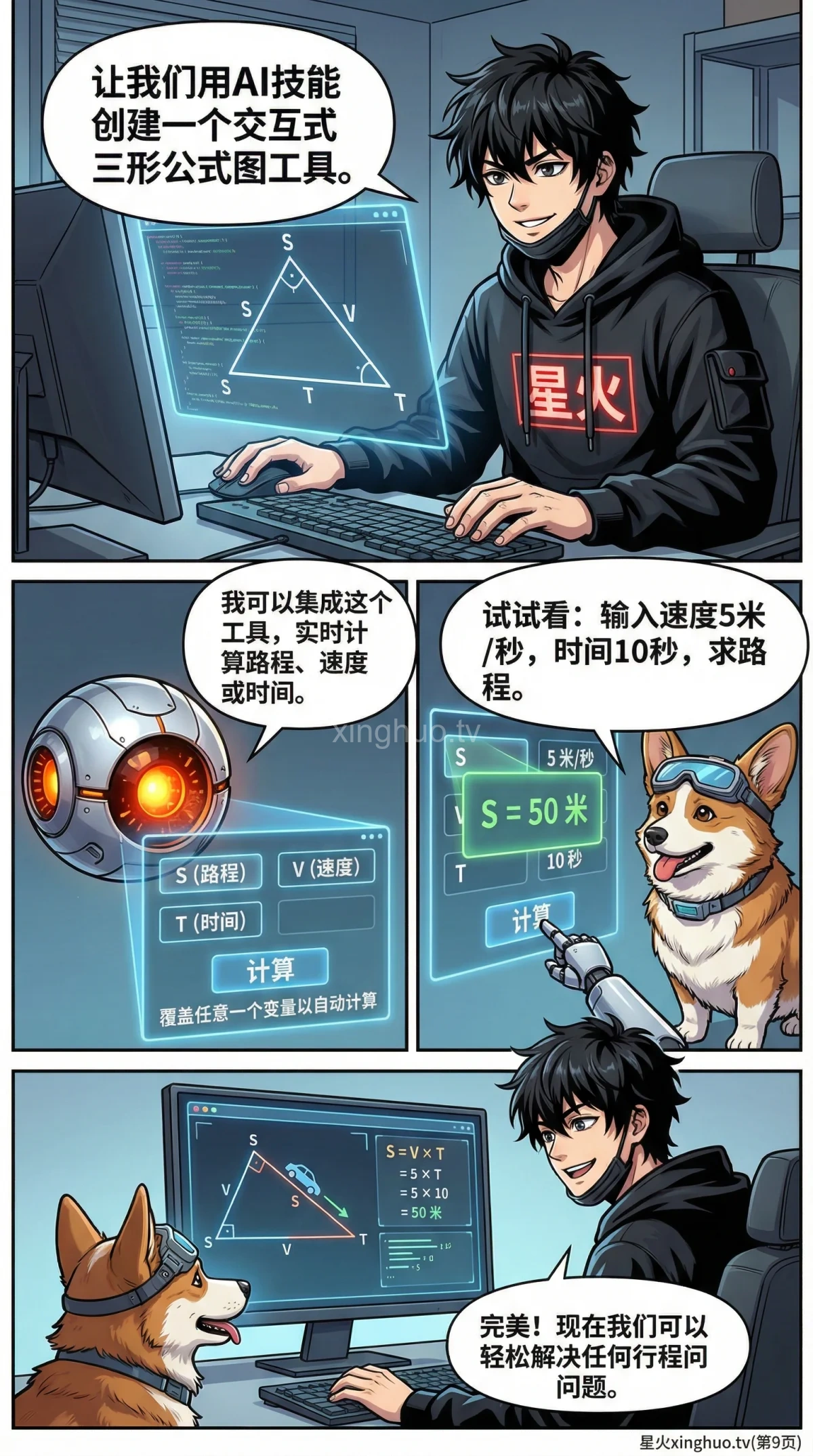 行程问题详解：路程、速度、时间关系与练习题（小学数学应用题） - 第 8 页