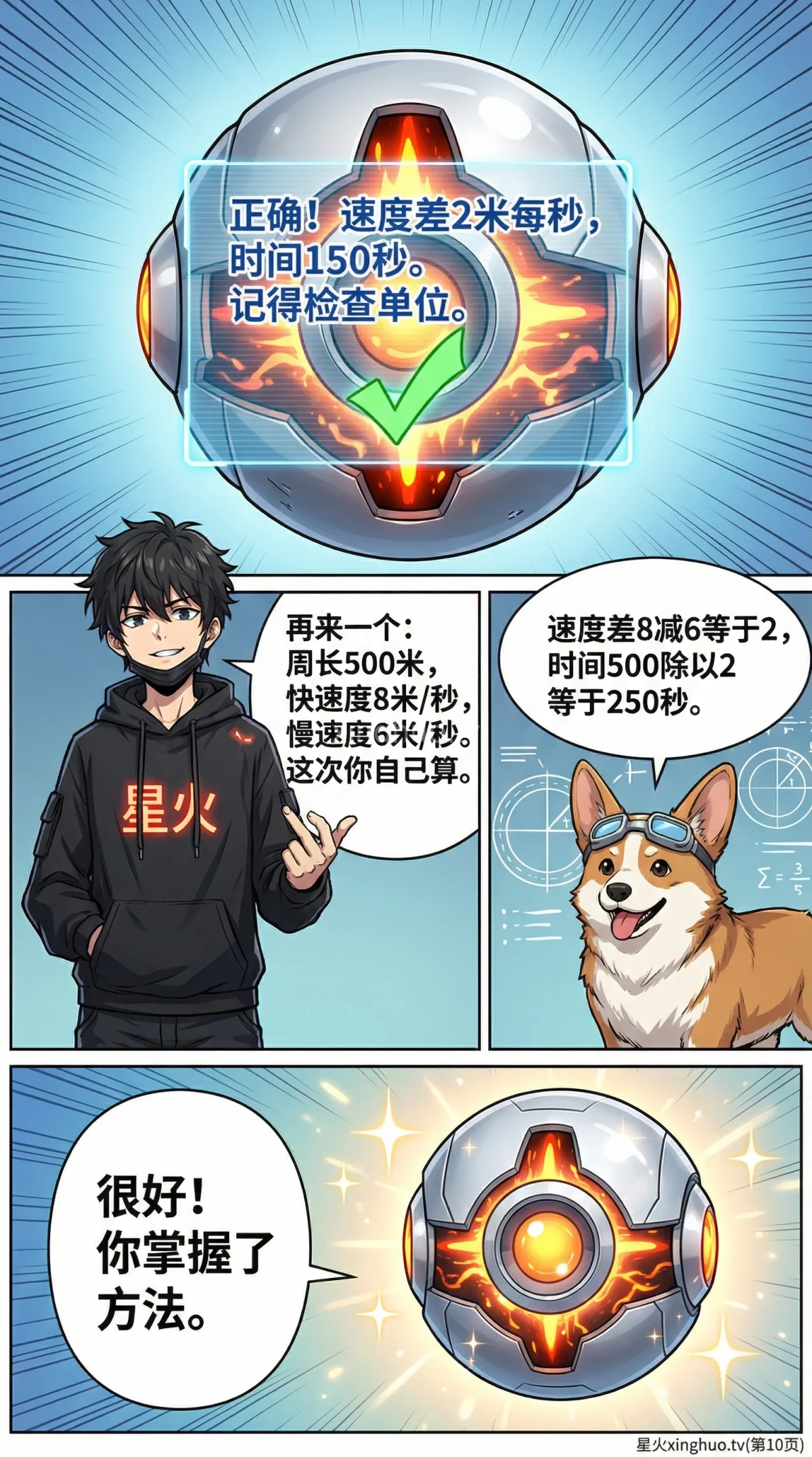 环形跑道同向追及问题详解：核心公式、解题步骤与例题解析 - 第 10 页