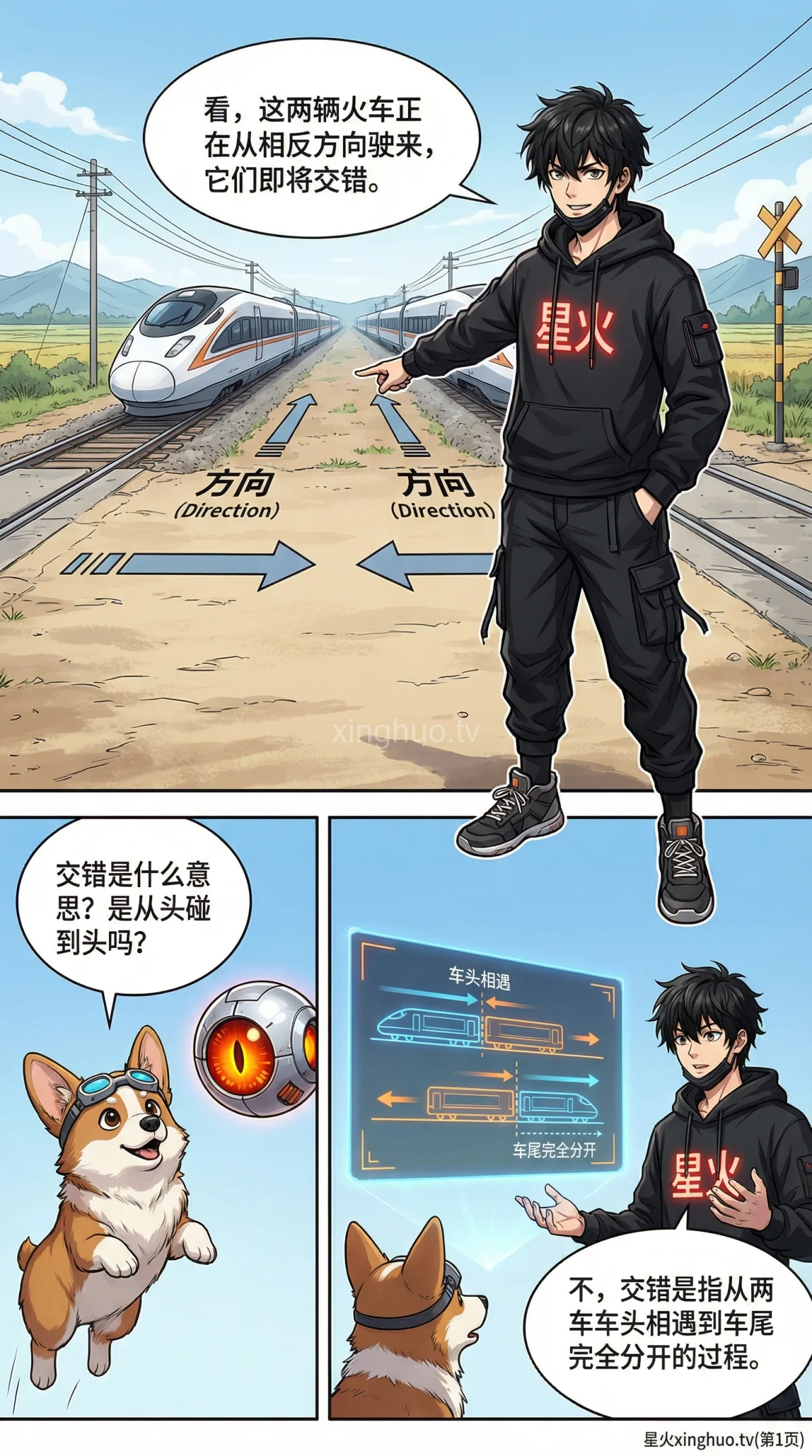 两车交错问题详解：相对速度与相遇时间计算方法 | 小学数学应用题 - 第 1 页