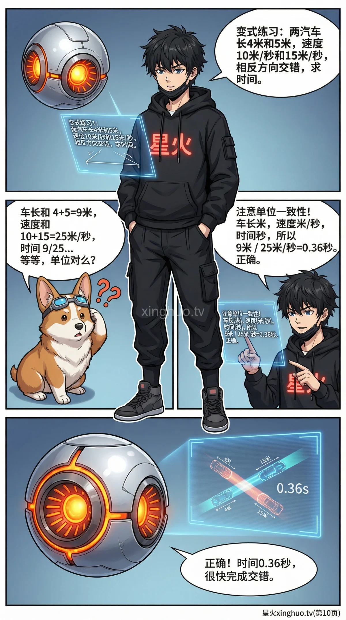 两车交错问题详解：相对速度与相遇时间计算方法 | 小学数学应用题 - 第 10 页