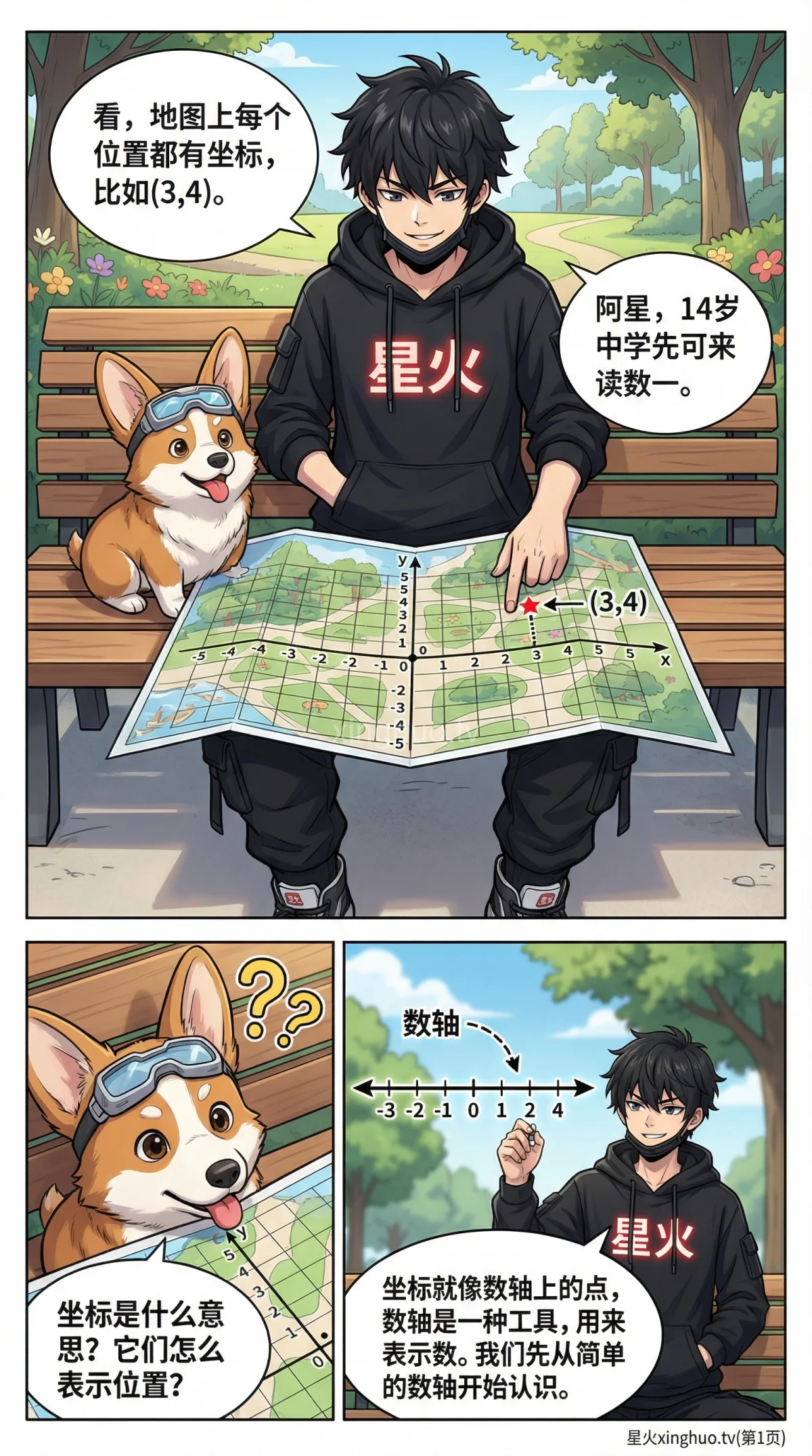 数轴的认识与有理数表示详解：知识点、练习题与常见问题 - 第 1 页