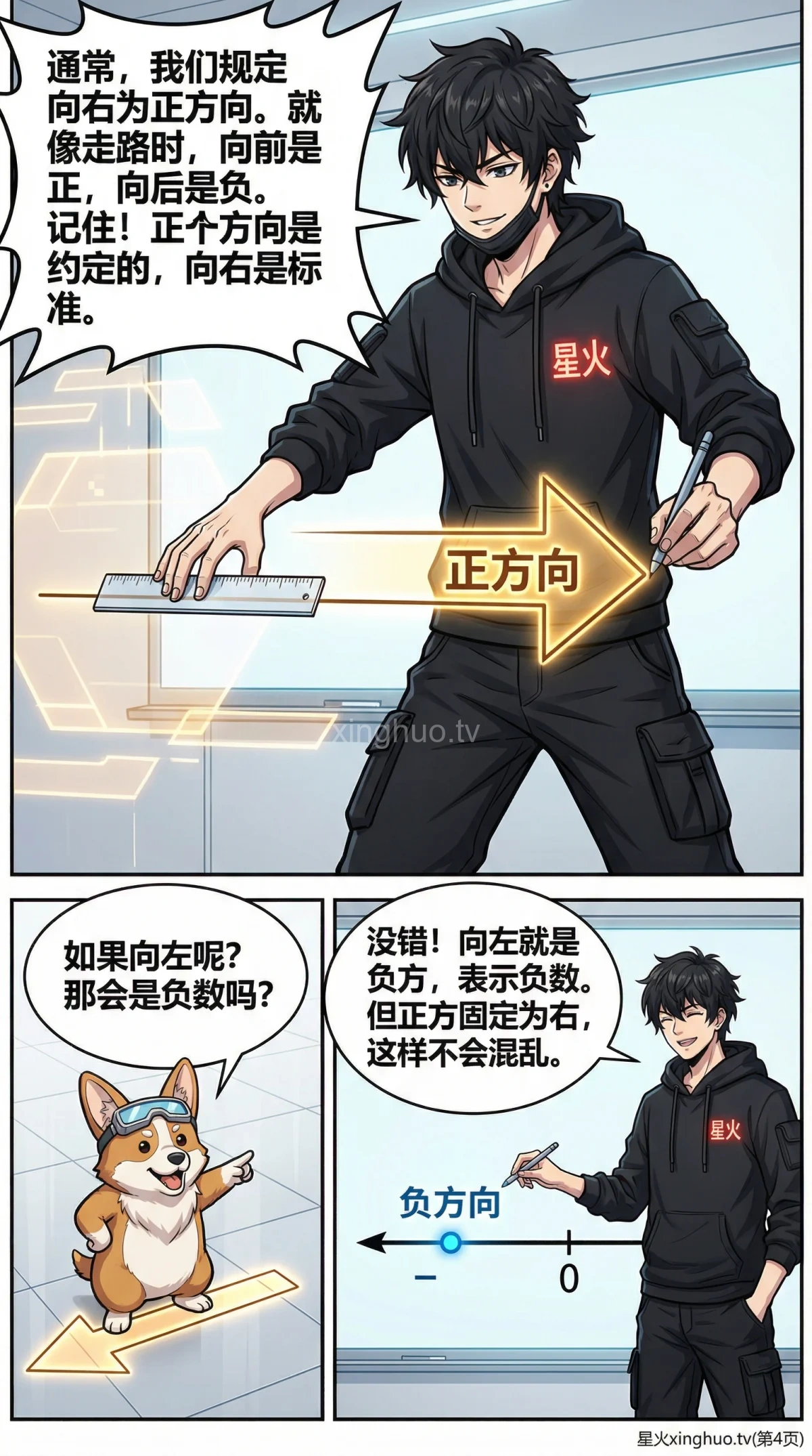 数轴的认识与有理数表示详解：知识点、练习题与常见问题 - 第 4 页