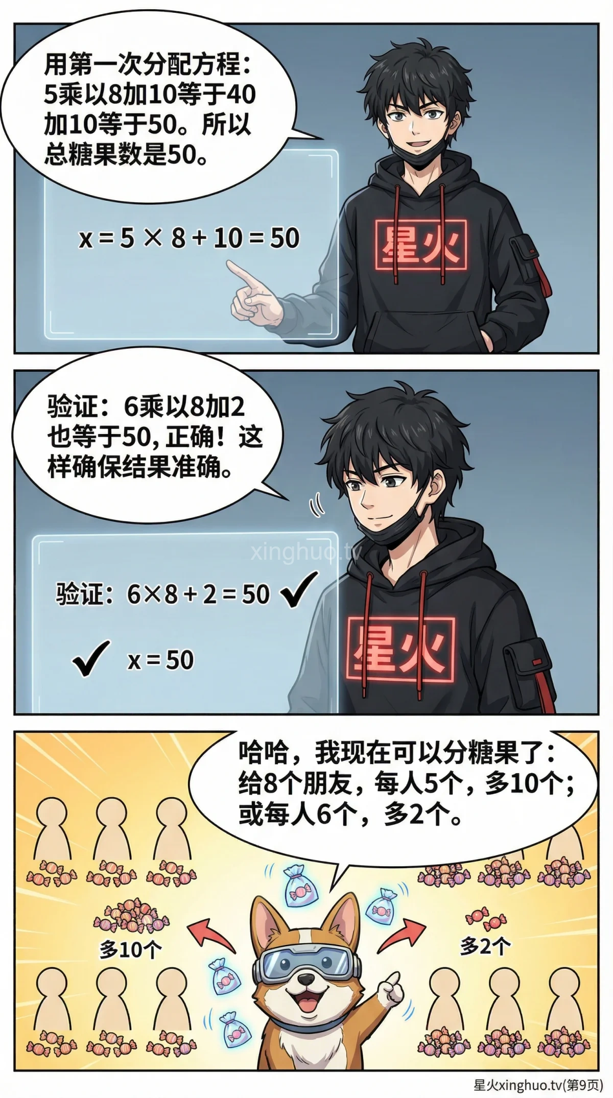 两盈(双多)问题详解：公式、例题与解题步骤 | 小学数学应用题 - 第 9 页