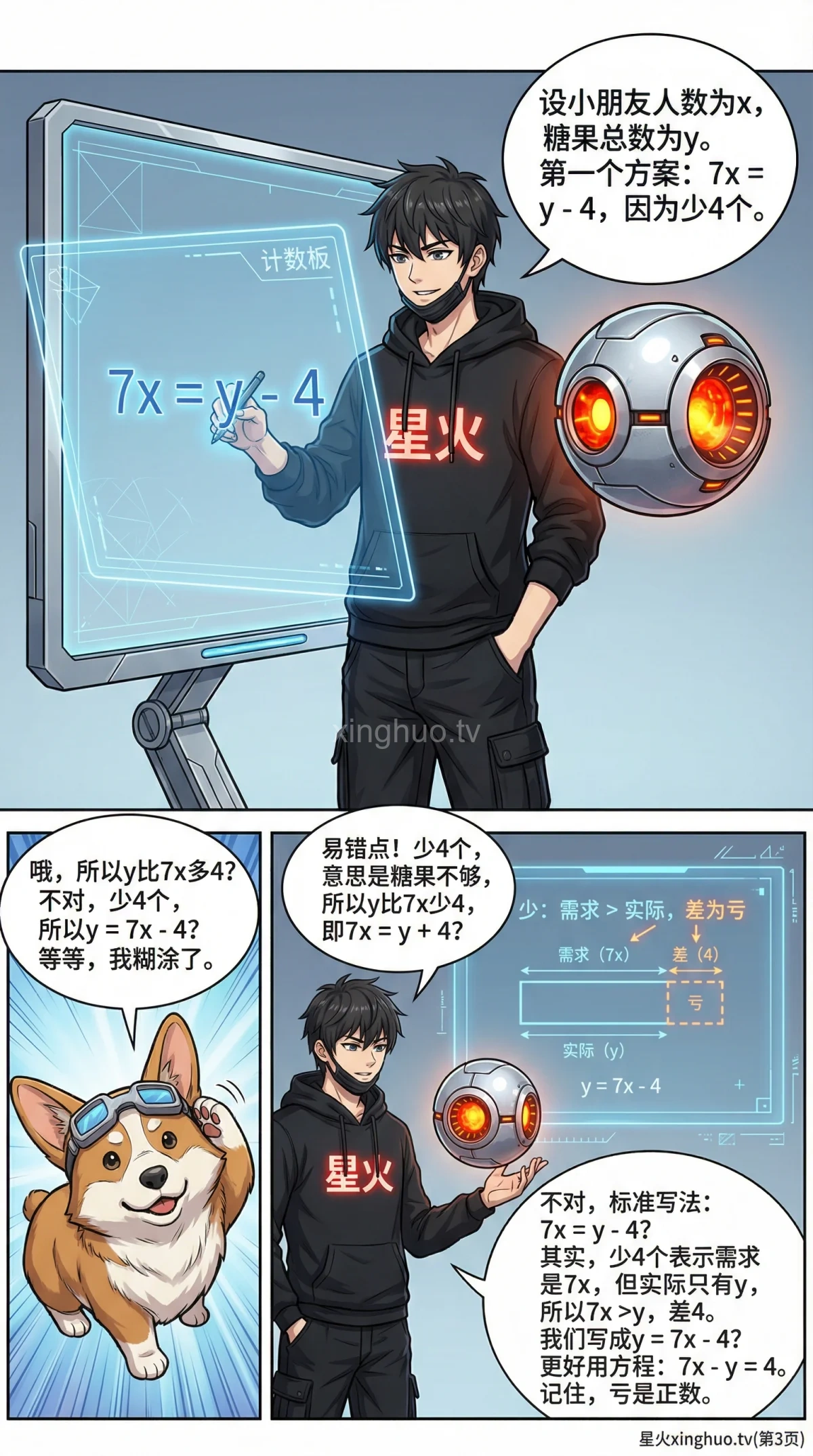 小学数学两亏(双少)问题详解：典型例题、练习题与解题方法 - 第 3 页