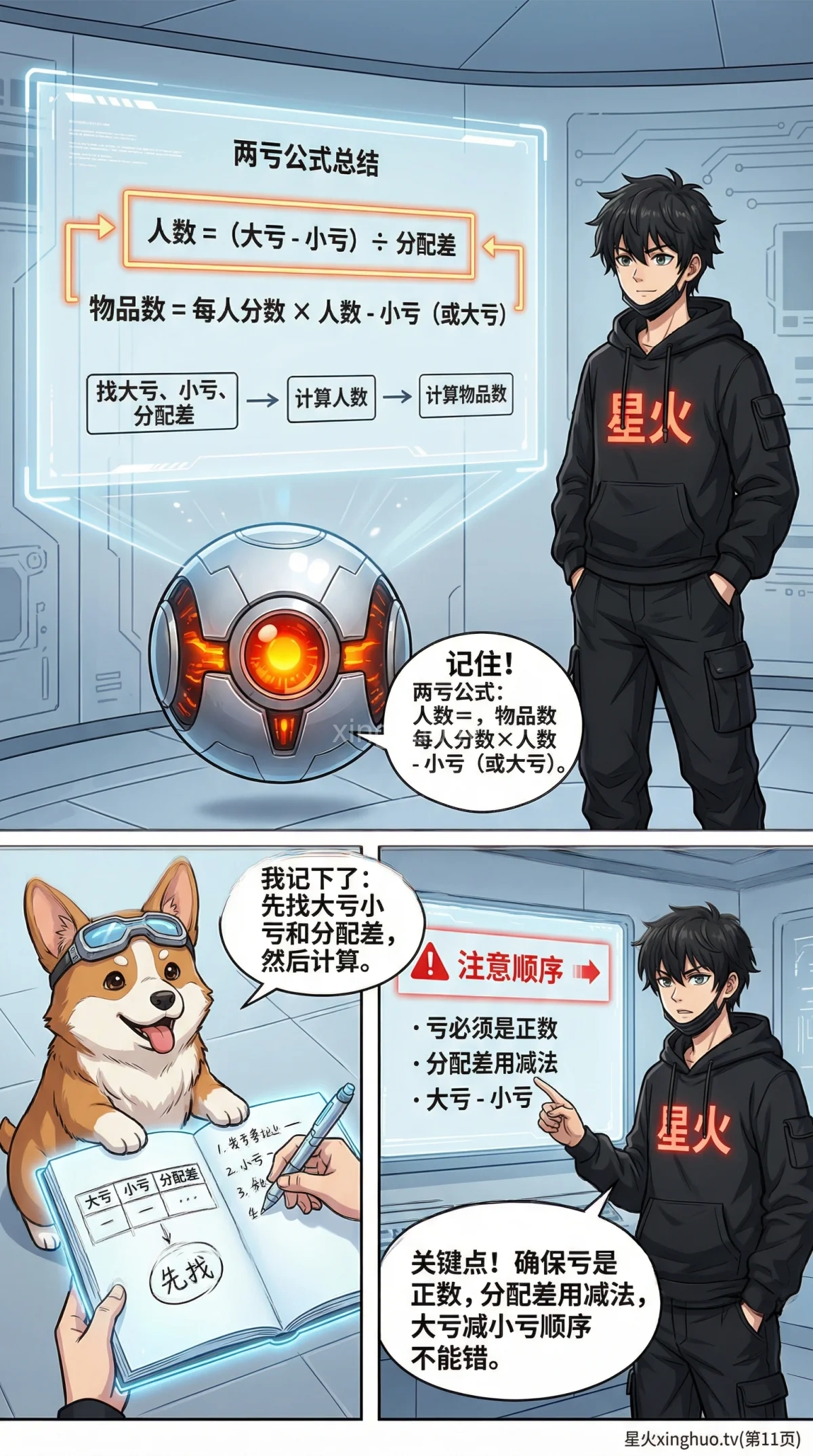 小学数学两亏(双少)问题详解：典型例题、练习题与解题方法 - 第 11 页