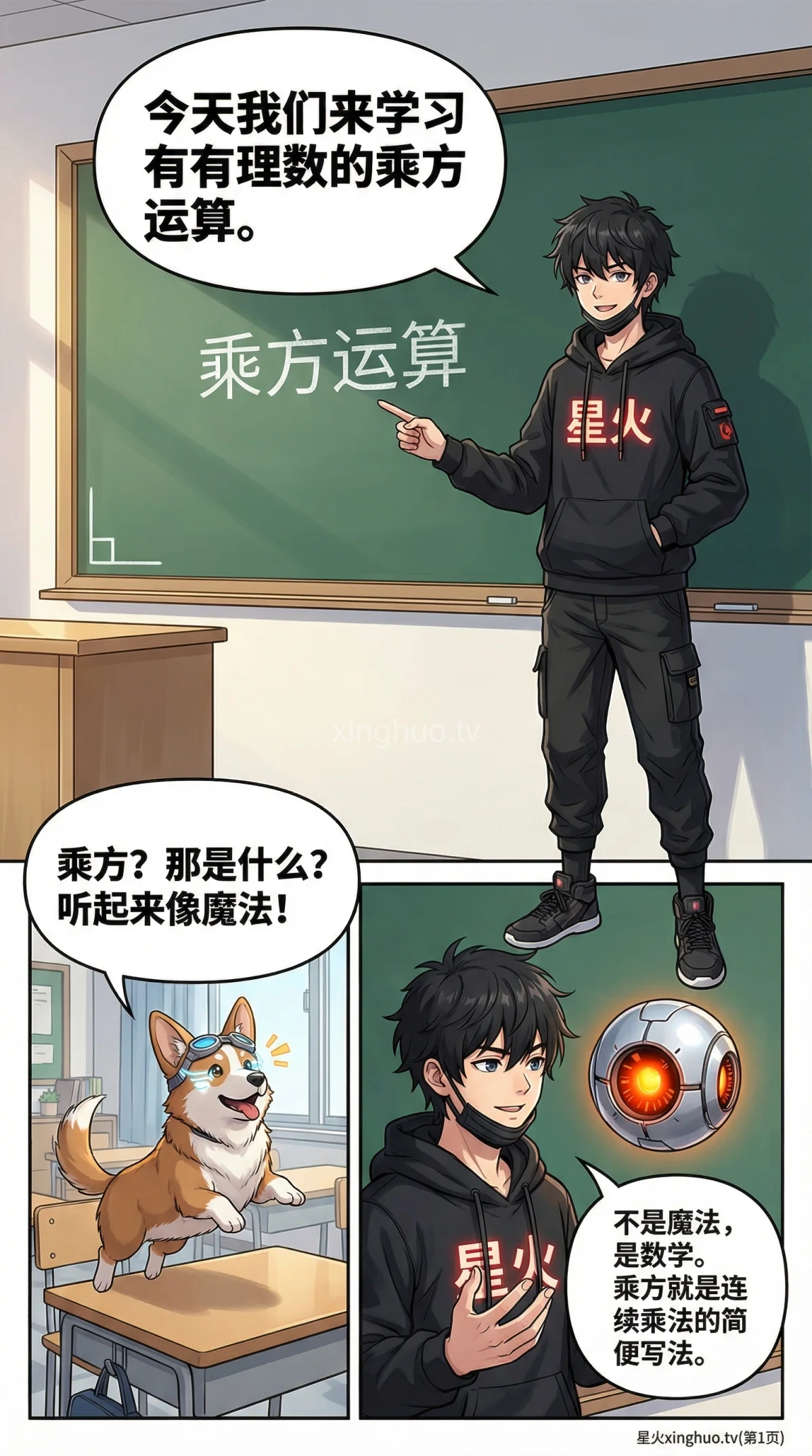 有理数乘方运算详解：概念、法则与例题精讲 - 第 1 页