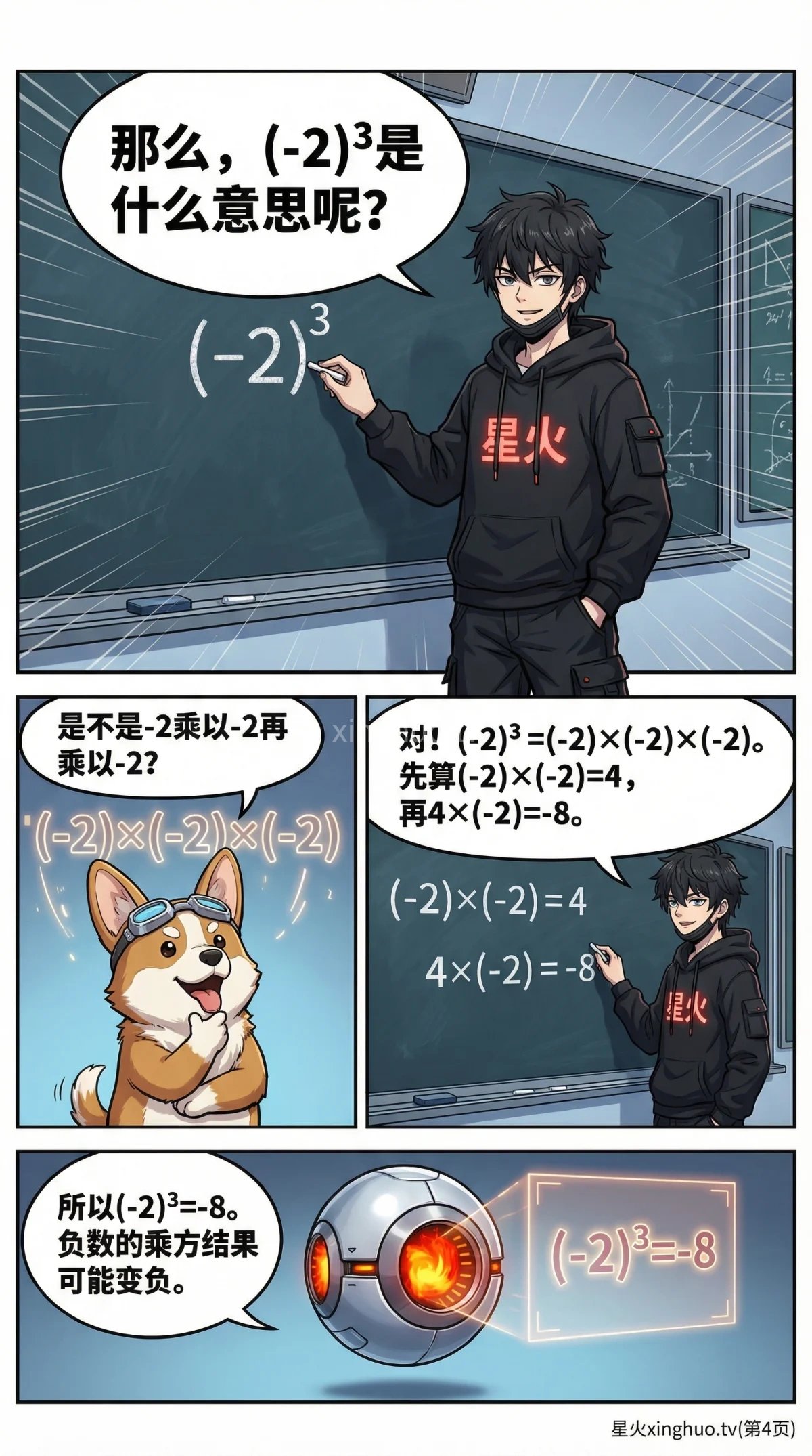 有理数乘方运算详解：概念、法则与例题精讲 - 第 4 页