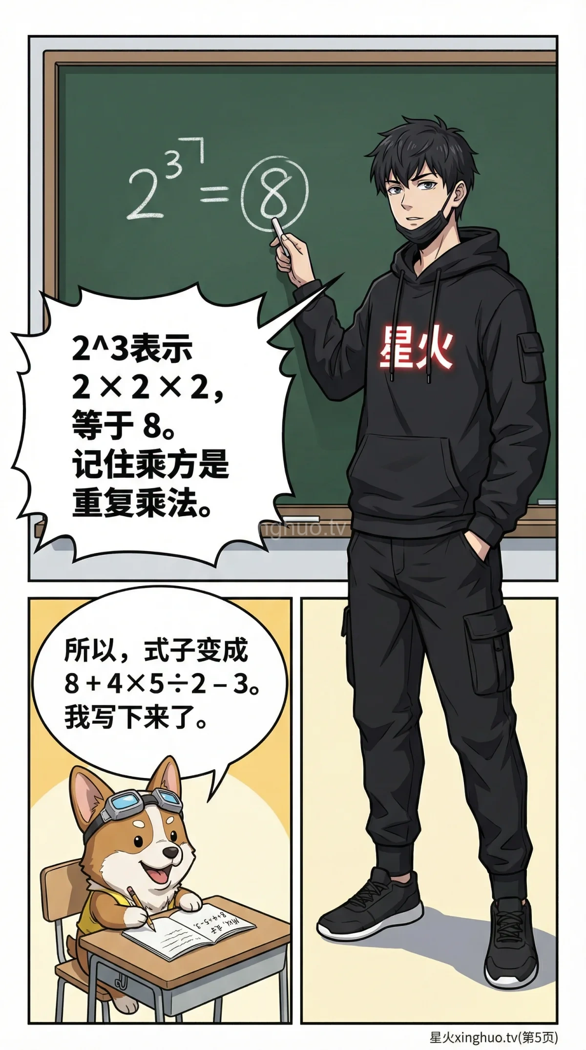 有理数混合运算规则与例题详解：小学数学与初中数学必备 - 第 5 页