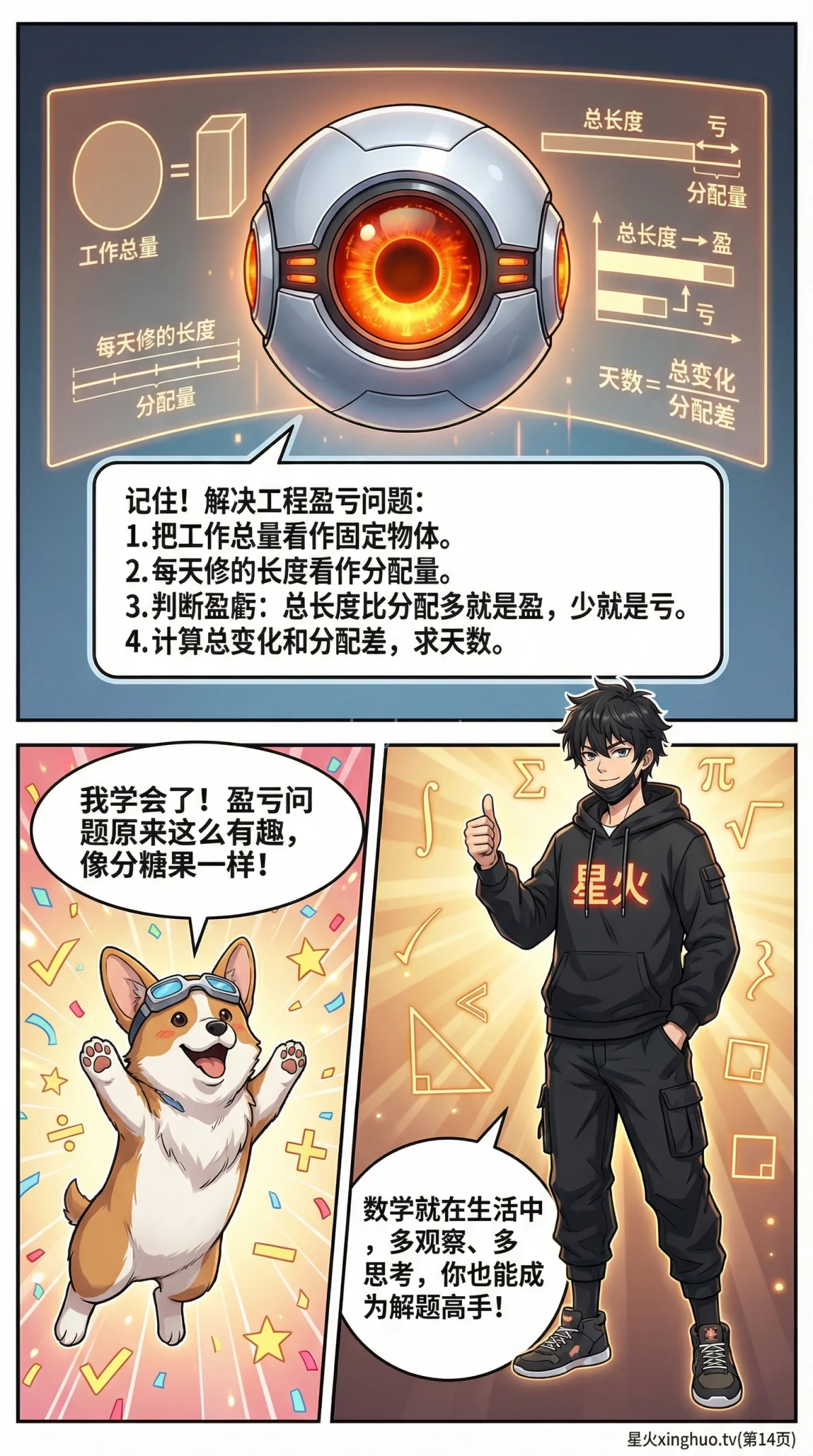 小学数学盈亏问题（工程类）详解：解题技巧与转化思想应用 - 第 14 页