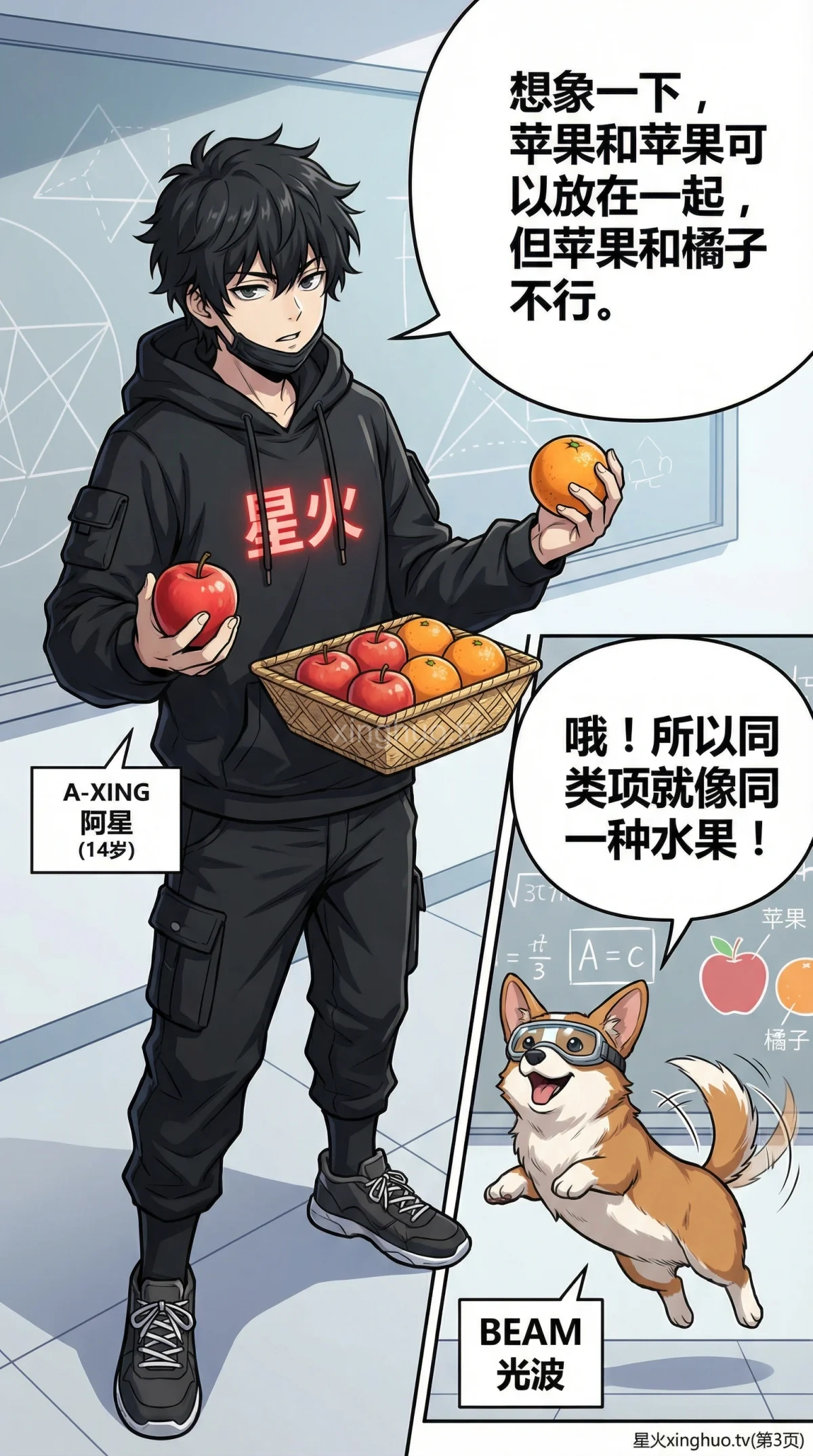 同类项与合并同类项详解：概念、方法与练习题 | 初中数学代数 - 第 3 页